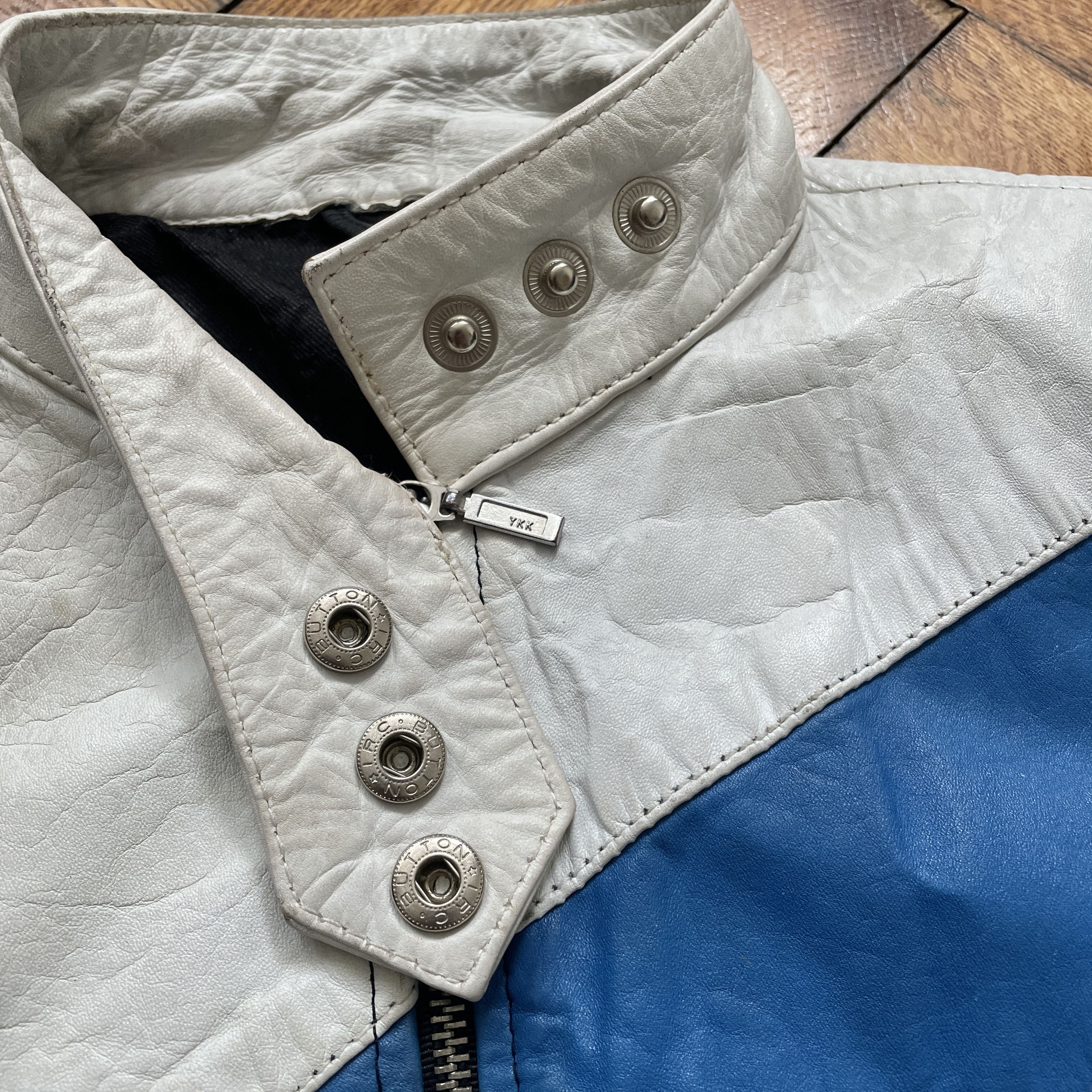 Vintage Vintage Japanese Tokyo Style Racing Leather Jacket Y2K L Size L / US 10 / IT 46 - 6 Thumbnail