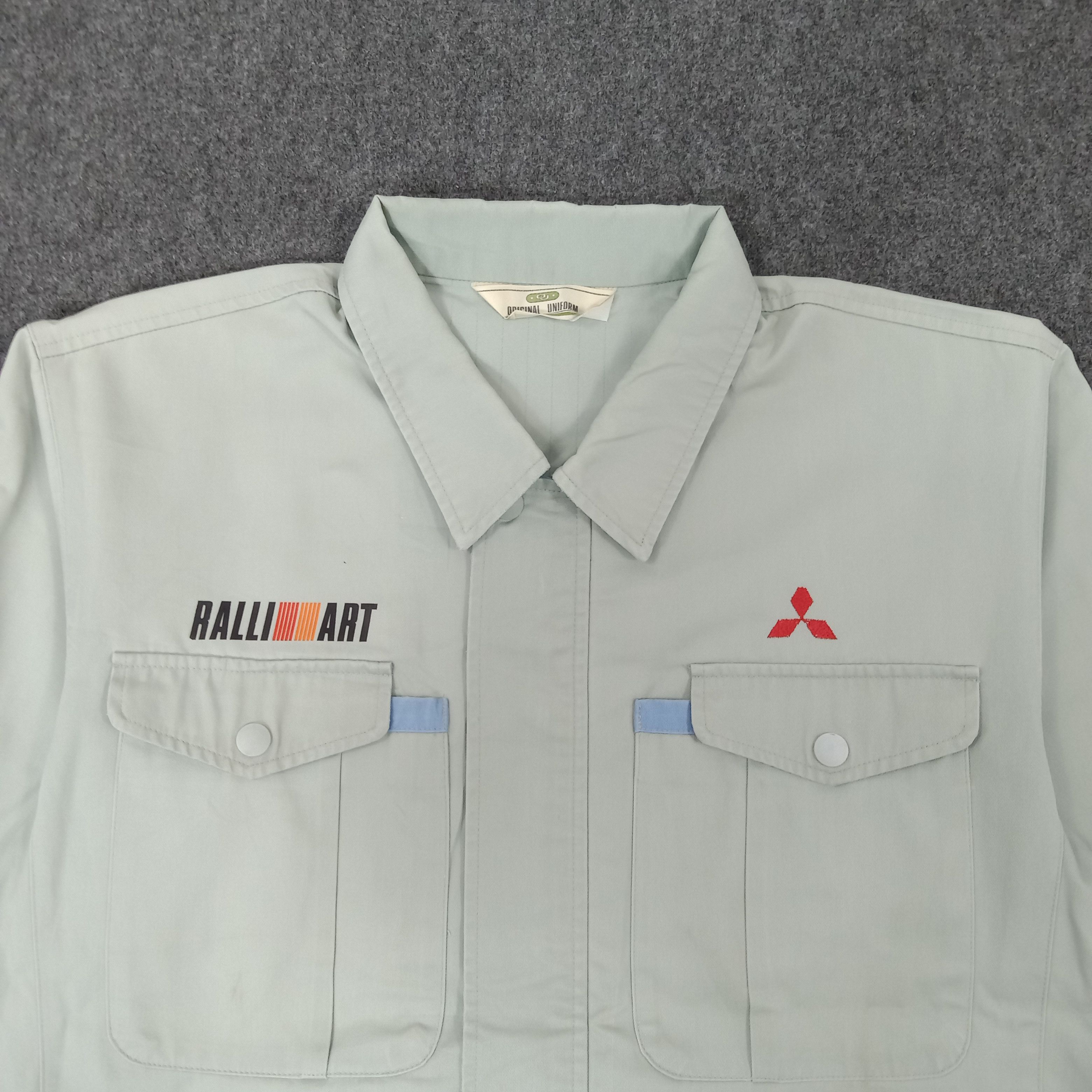 Japanese Brand × Vintage Mitsubishi Ralli Art Japanese Racing Custom Jacket Size US XL / EU 56 / 4 - 4 Thumbnail