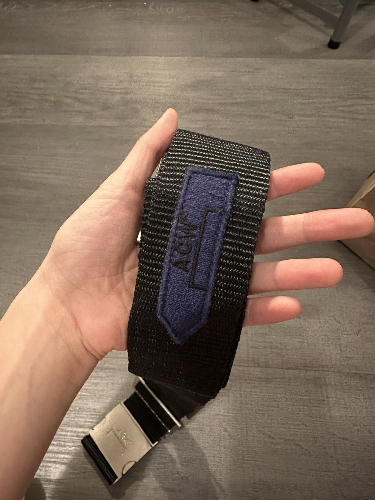 A-COLD-WALL* A-Cold-Wall* Black Webbing Industrial Belt Size ONE SIZE - 3 Thumbnail