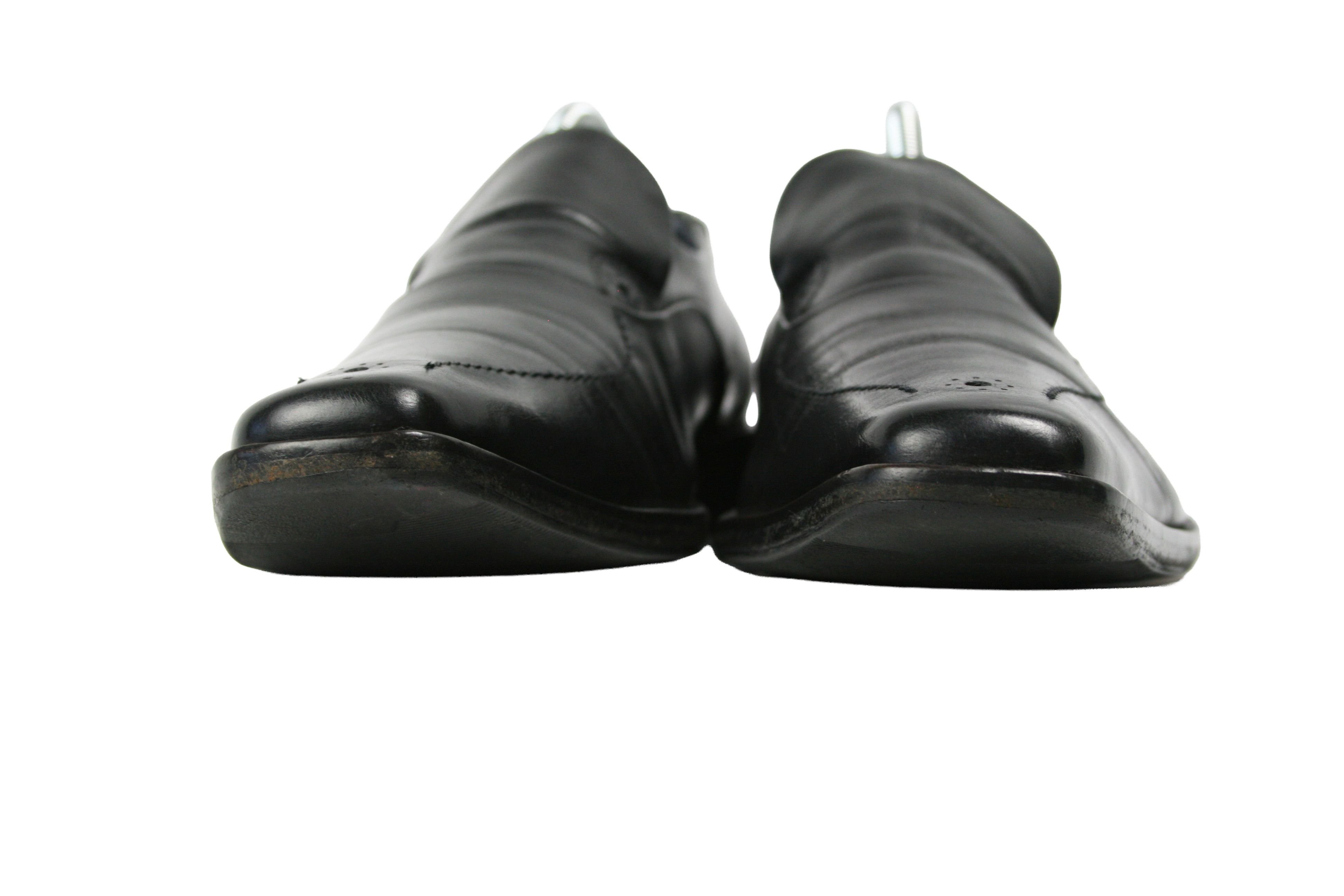 Kenzo 00S Avant Garde Y2K Chisel Toe Leather Loafers Shoes Vintage Size US 8 / EU 41 - 4 Thumbnail
