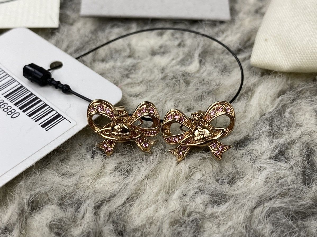 Vivienne Westwood NWT Vivienne Westwood Gold/Rose Gold Very Rare Pin Earrings Size ONE SIZE - 3 Thumbnail