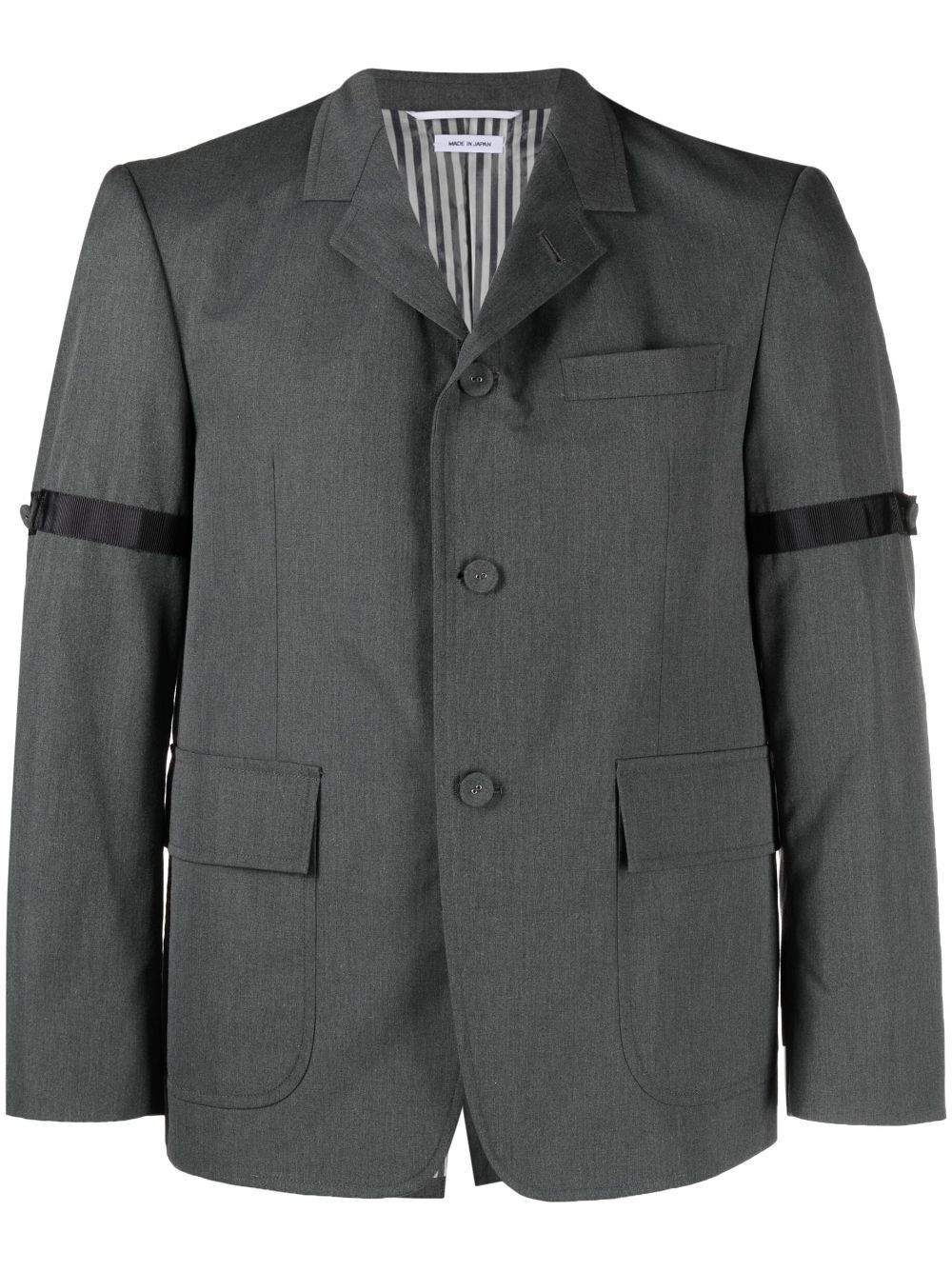 Thom Browne UNSTRUCTURED STRAIGHT FIT SB S/C WITH GG ARMBAND IN TYPEWRITER CLOTH Size US M / EU 48-50 / 2 - 1 Thumbnail