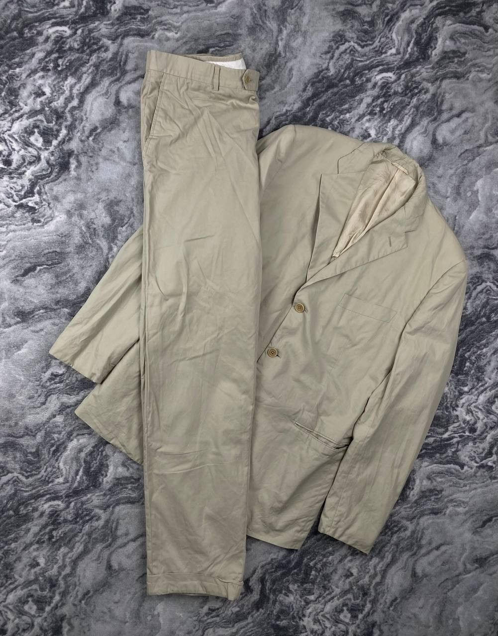 Burberry Vintage Burberry Classic Suit Blazer And Pants Men Size 56 Size 46R - 1 Thumbnail