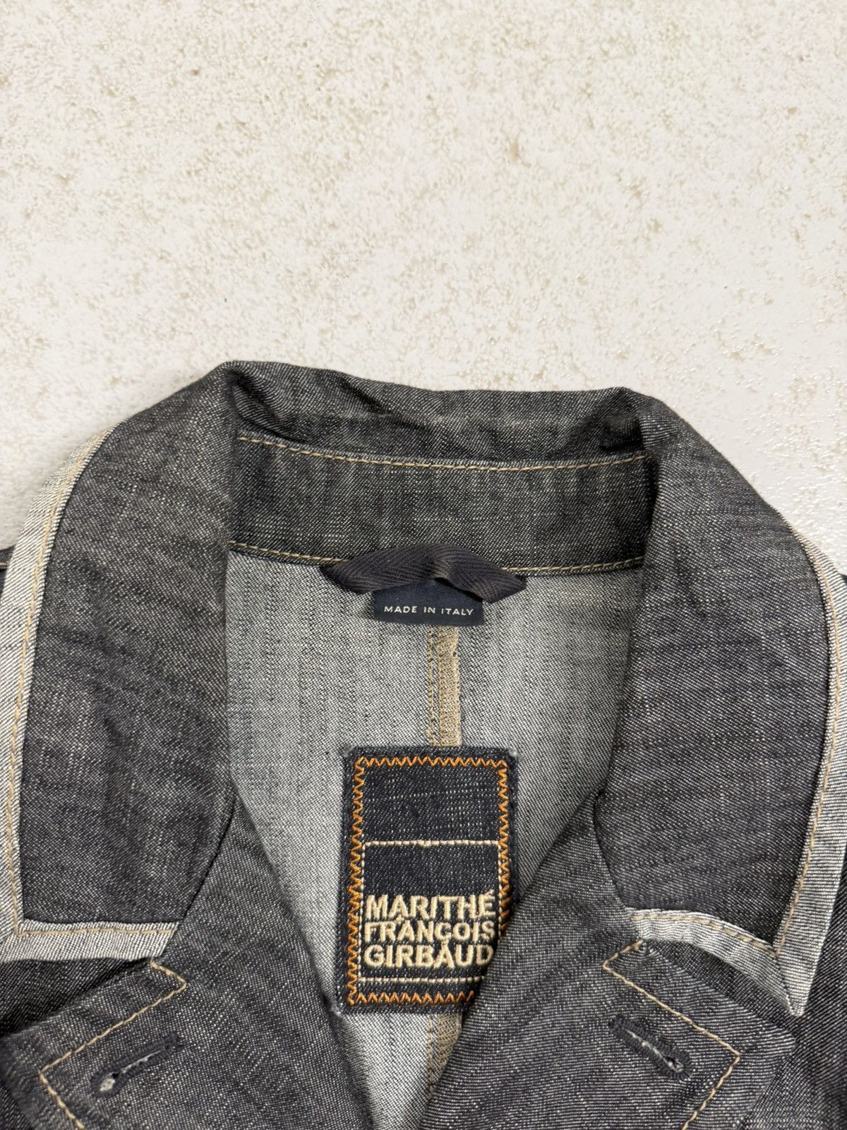Marithe + Francois Girbaud Marithe Francois Girbaud Denim Streetwear Jacket Size M / US 6-8 / IT 42-44 - 7 Thumbnail
