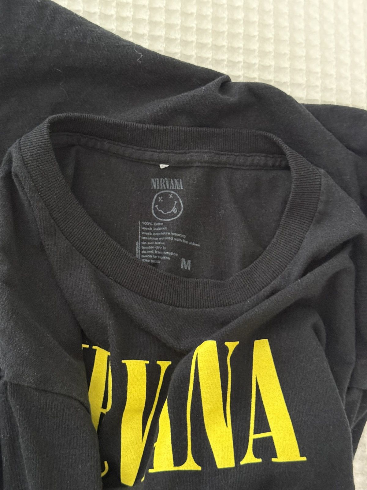 Nirvana Black Nirvana Shirt Size US M / EU 48-50 / 2 - 3 Thumbnail