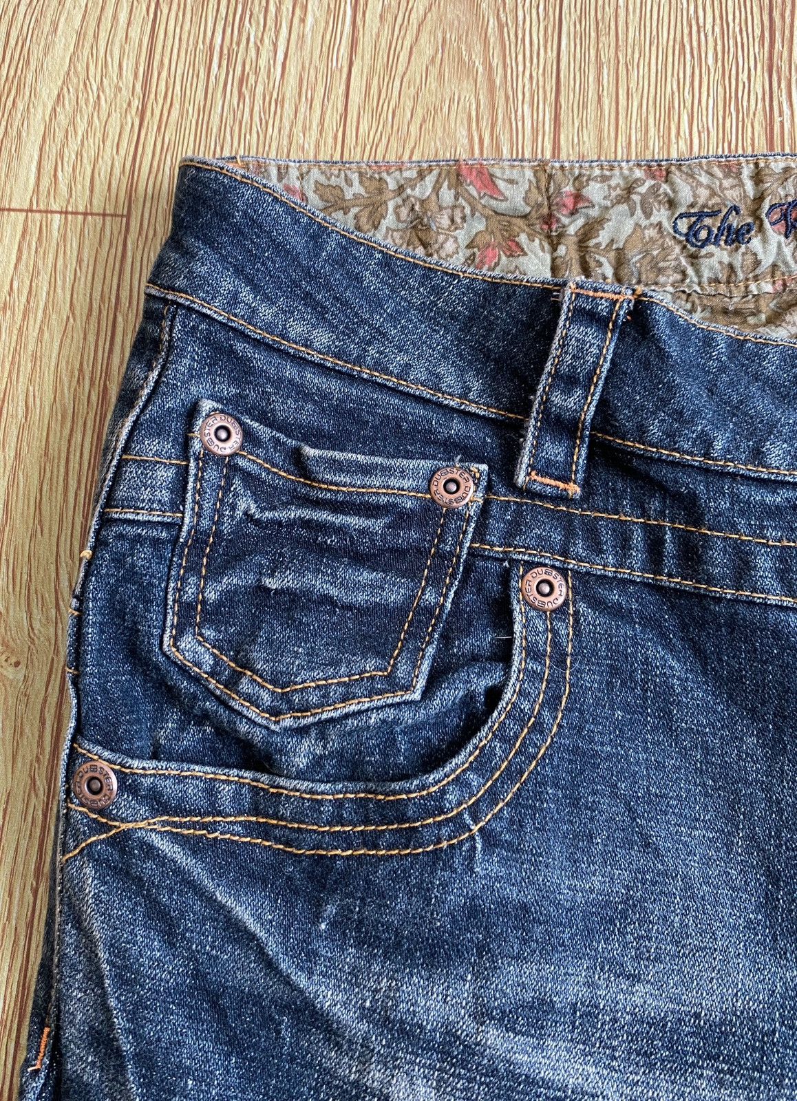 Japanese Brand Very Rare Design Vintage Japanese Brand Flared Jeans 1990s Size US 30 / EU 46 - 4 Thumbnail