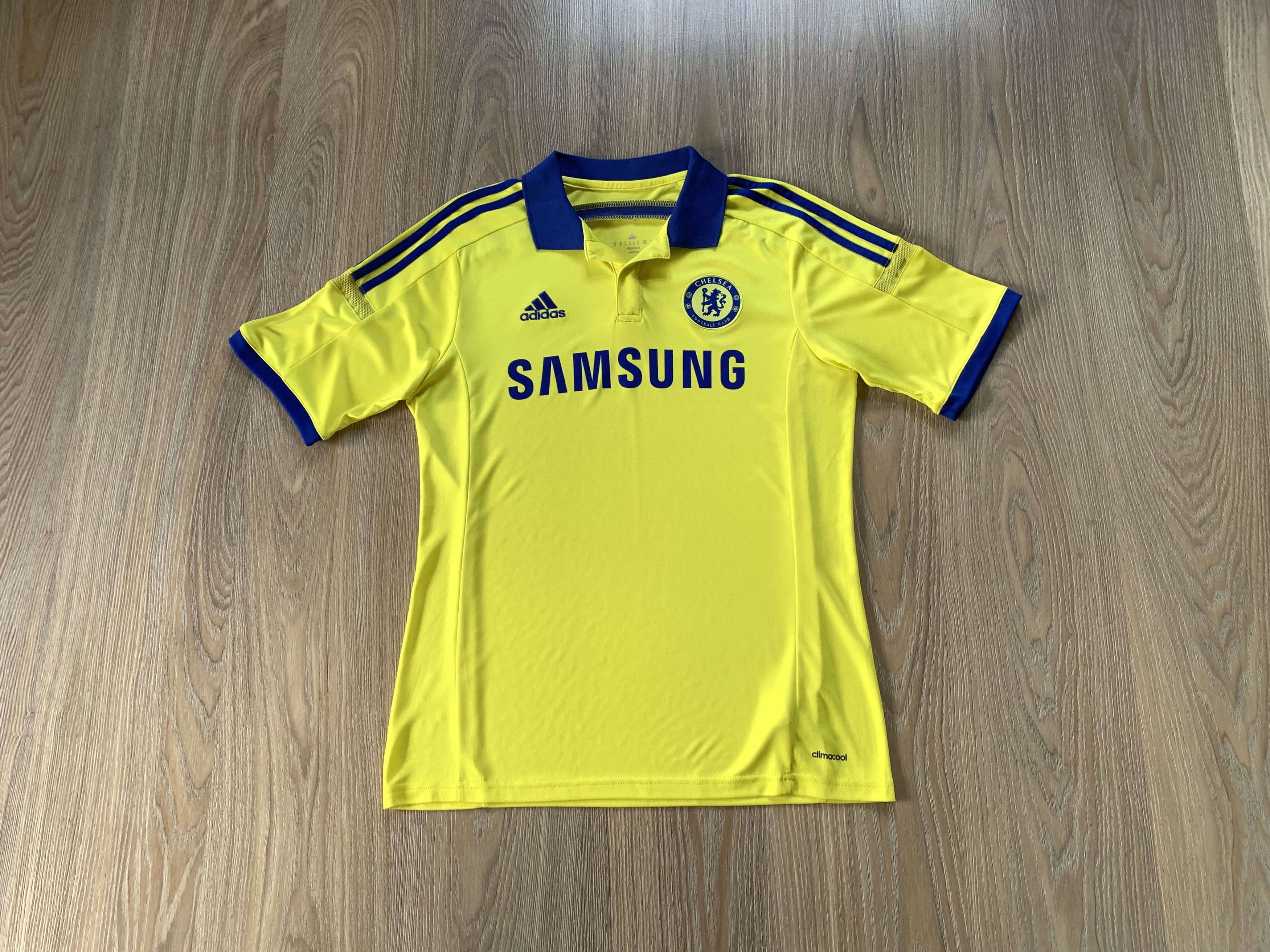 Adidas × Vintage Vintage Adidas Chelsea Away Football Shirt Jersey 2014 Size US M / EU 48-50 / 2 - 1 Thumbnail