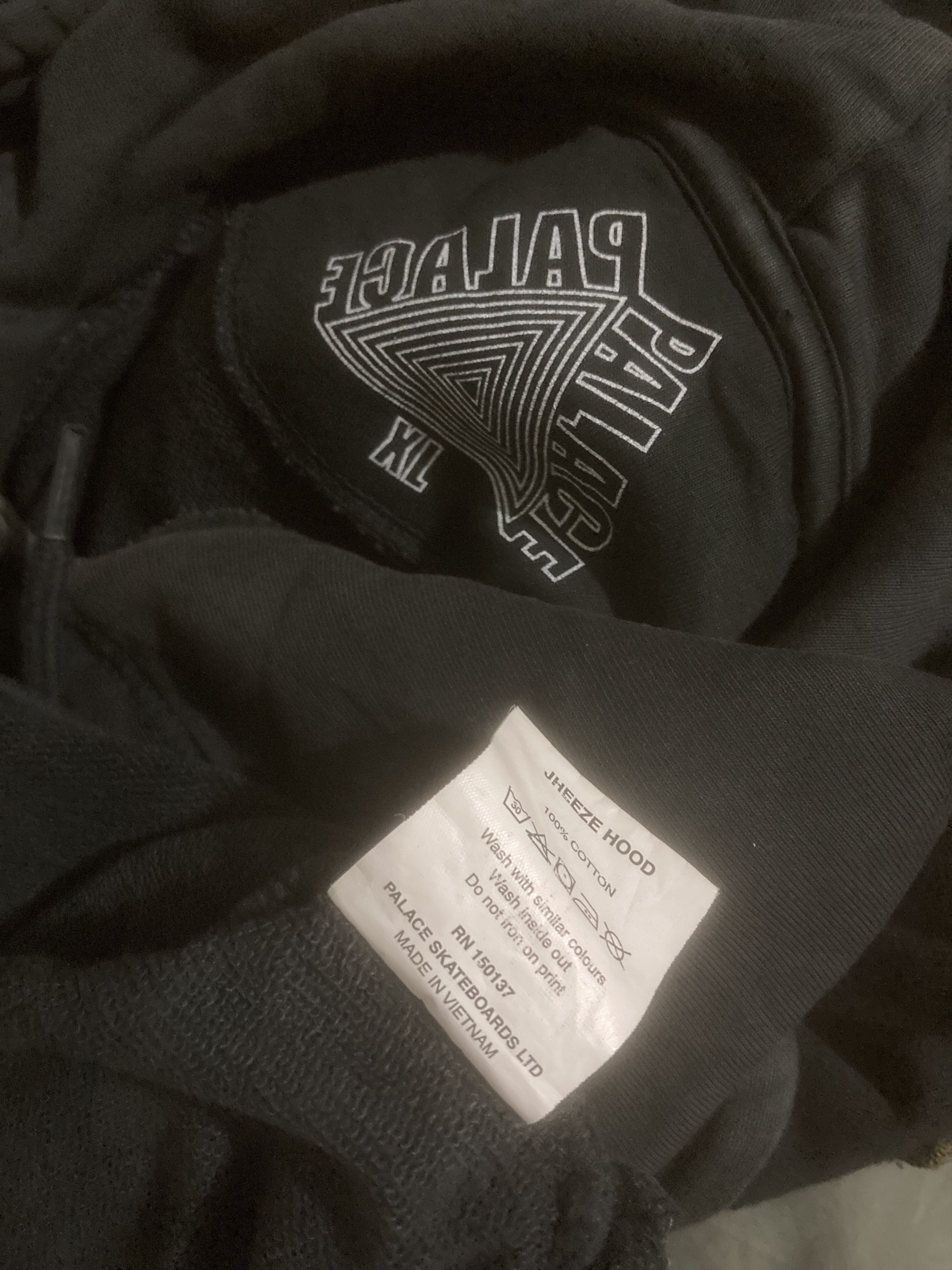 Palace palace logo stone jheeze hood Size US XL / EU 56 / 4 - 4 Thumbnail