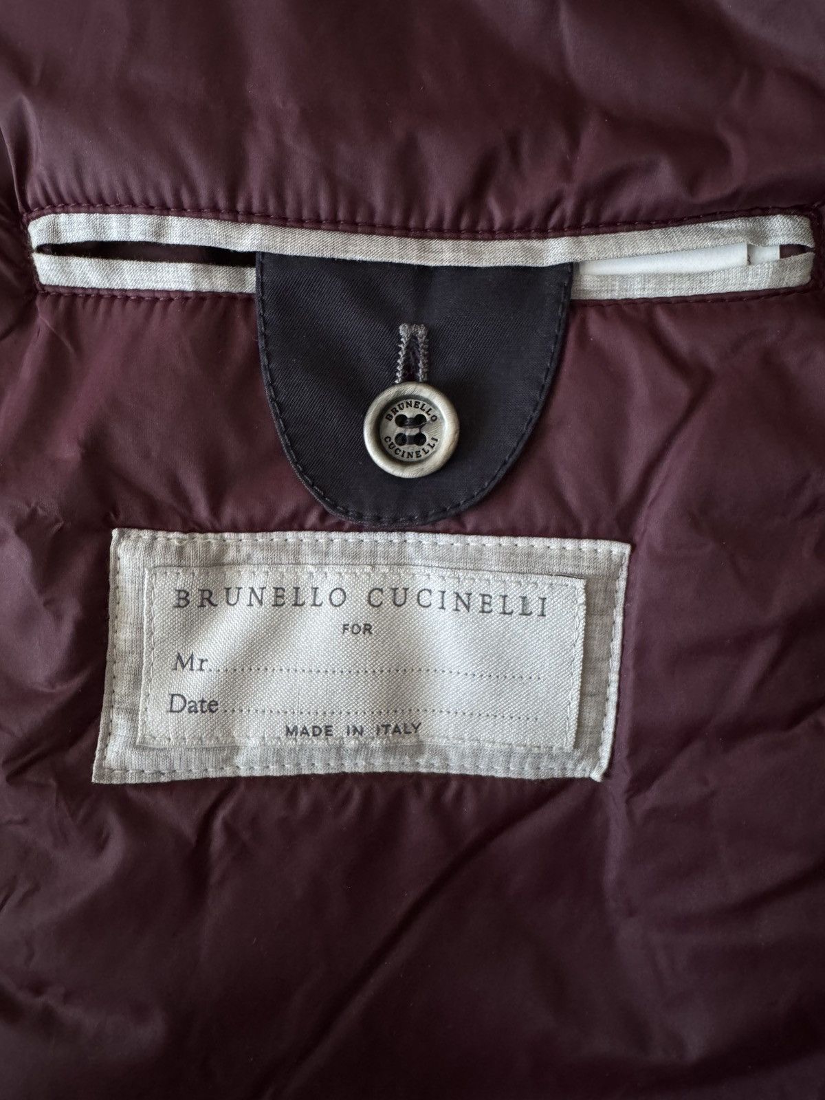 Brunello Cucinelli 🔥🔥 Brunello Cucinelli Navy Nylon Padded Jacket Size US S / EU 44-46 / 1 - 8 Thumbnail