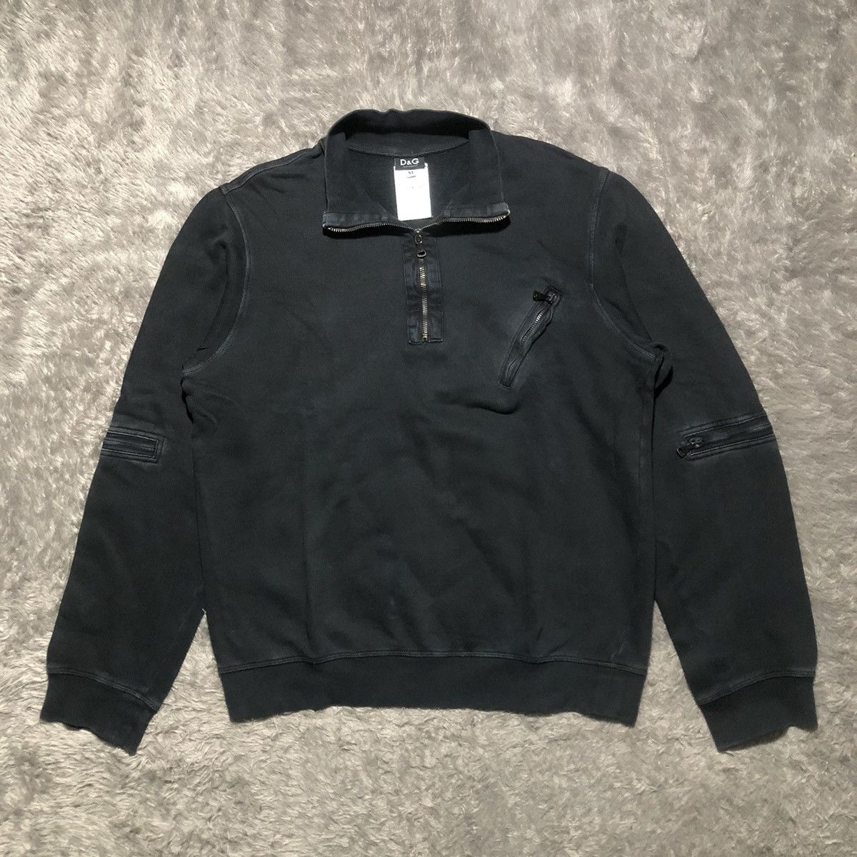 Dolce & Gabbana × Vintage vintage Dolce & Gabbana halfzip jackets Size US M / EU 48-50 / 2 - 2 Thumbnail