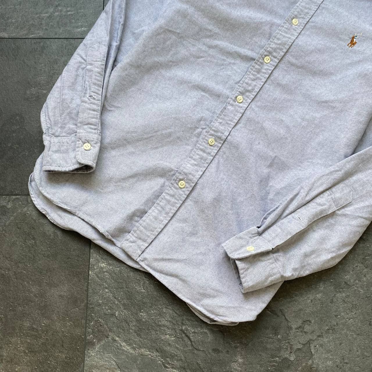 Polo Ralph Lauren × Streetwear × Vintage Vintage polo Ralph Lauren blue shirt button ups Size US XS / EU 42 / 0 - 5 Thumbnail