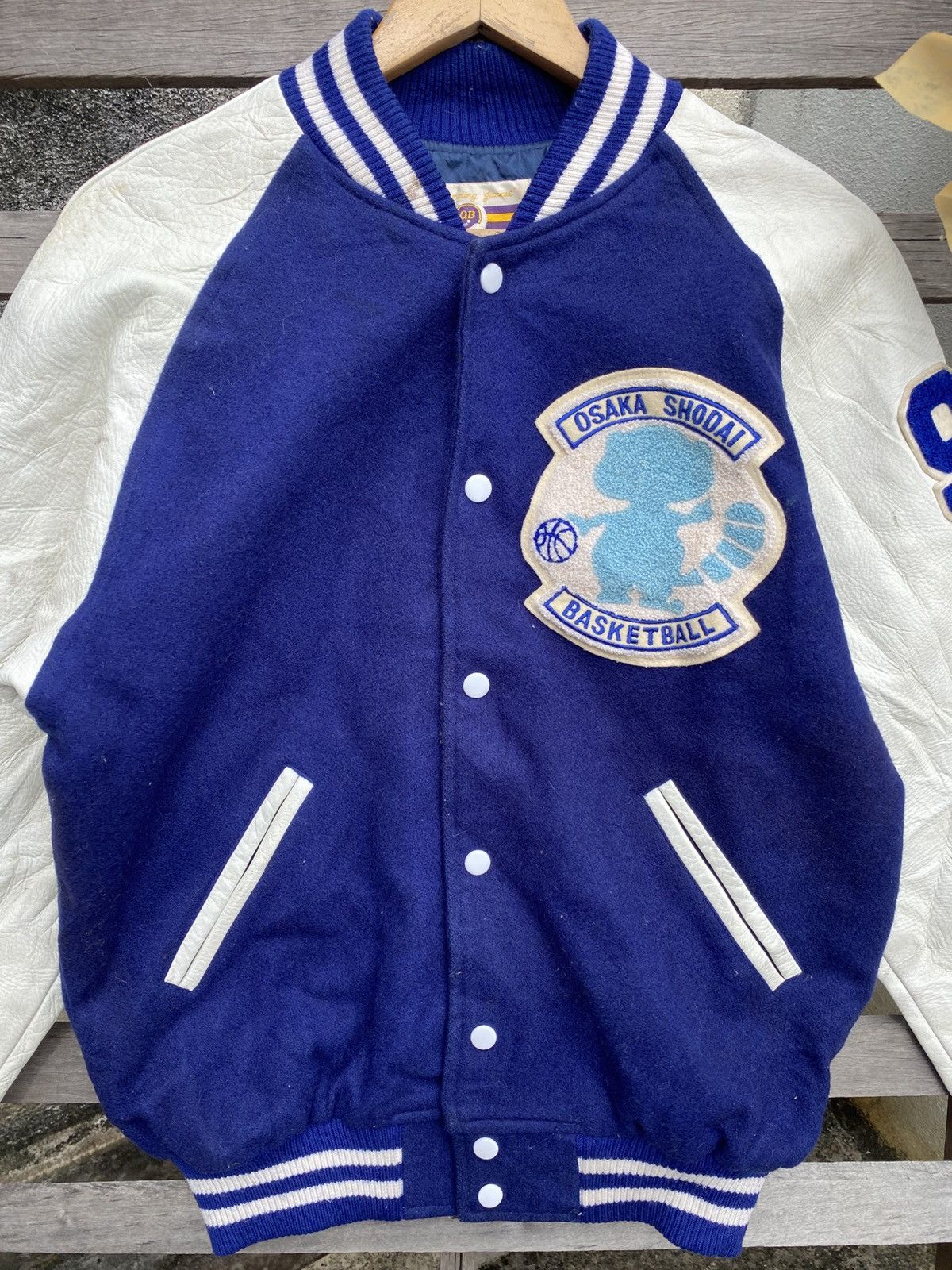 Japanese Brand Vintage Varsity Jacket - Shodai Size US M / EU 48-50 / 2 - 3 Thumbnail