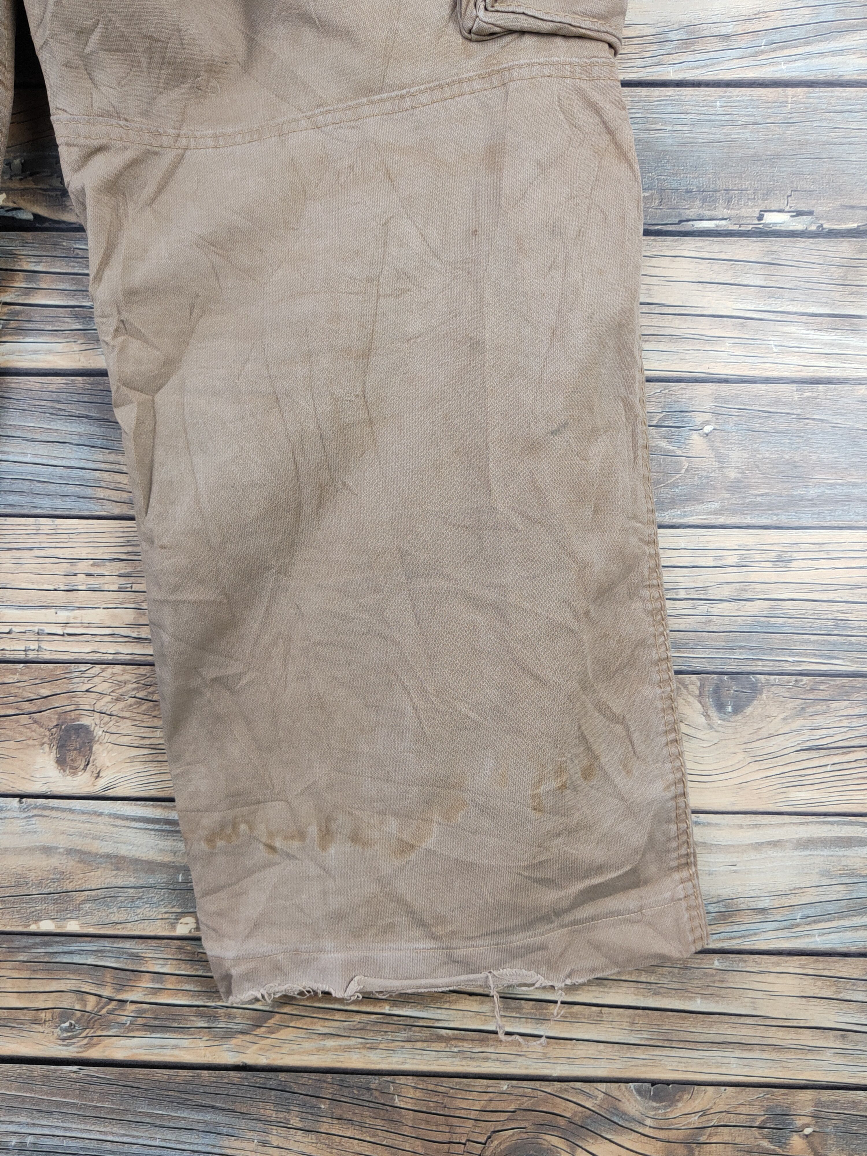 Japanese Brand Evenriver Brown Multipocket Tactical Cargo Pants #W2181 Size US 33 - 14 Thumbnail