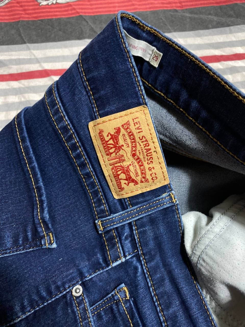 Levi's × Vintage Levis Vintage Mens Denim Pants Y2K Jeans Size US 29 - 2 Thumbnail