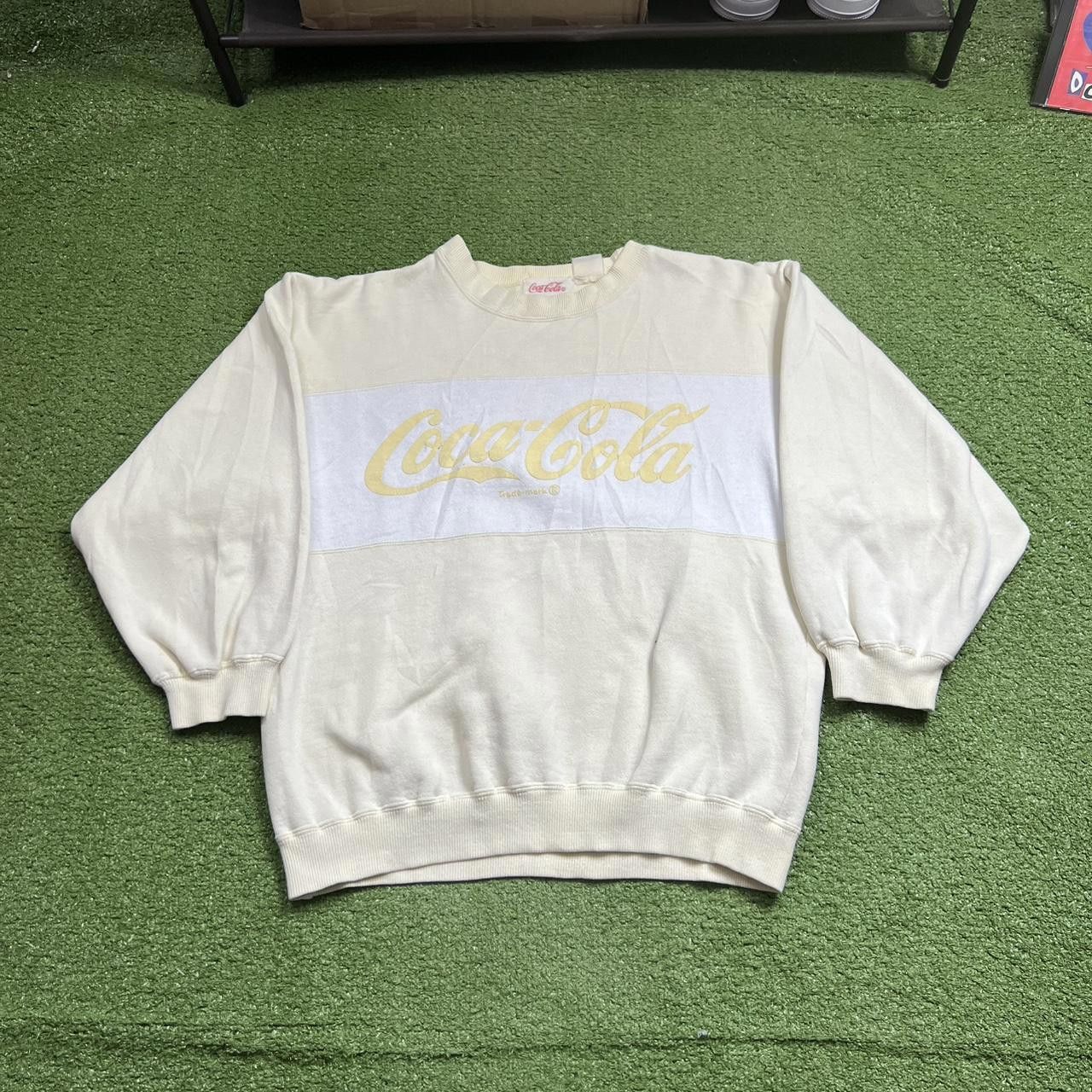Coca Cola × Streetwear × Vintage vintage coca cola classic beige spell ...