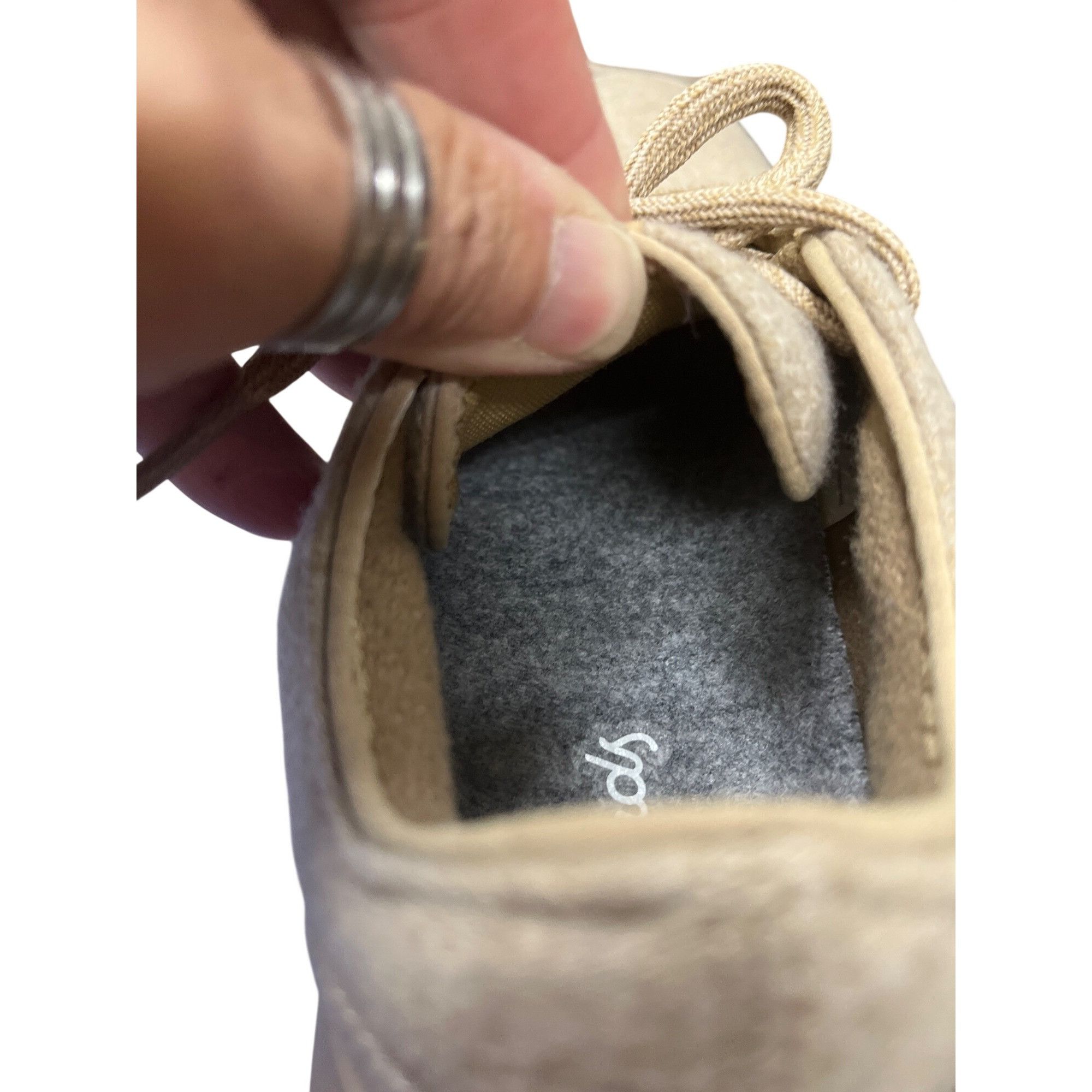 Allbirds Allbirds Tree Runners wms beige wool running walking sneaker Size US 5.5 / IT 35.5 - 7 Thumbnail