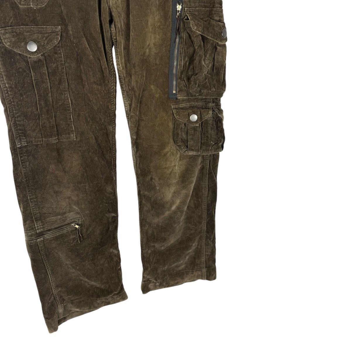Journal Standard 🌟JOIURNAL STANDARD CORDUROY CARGO TACTICAL PANTS Size US 32 / EU 48 - 6 Thumbnail
