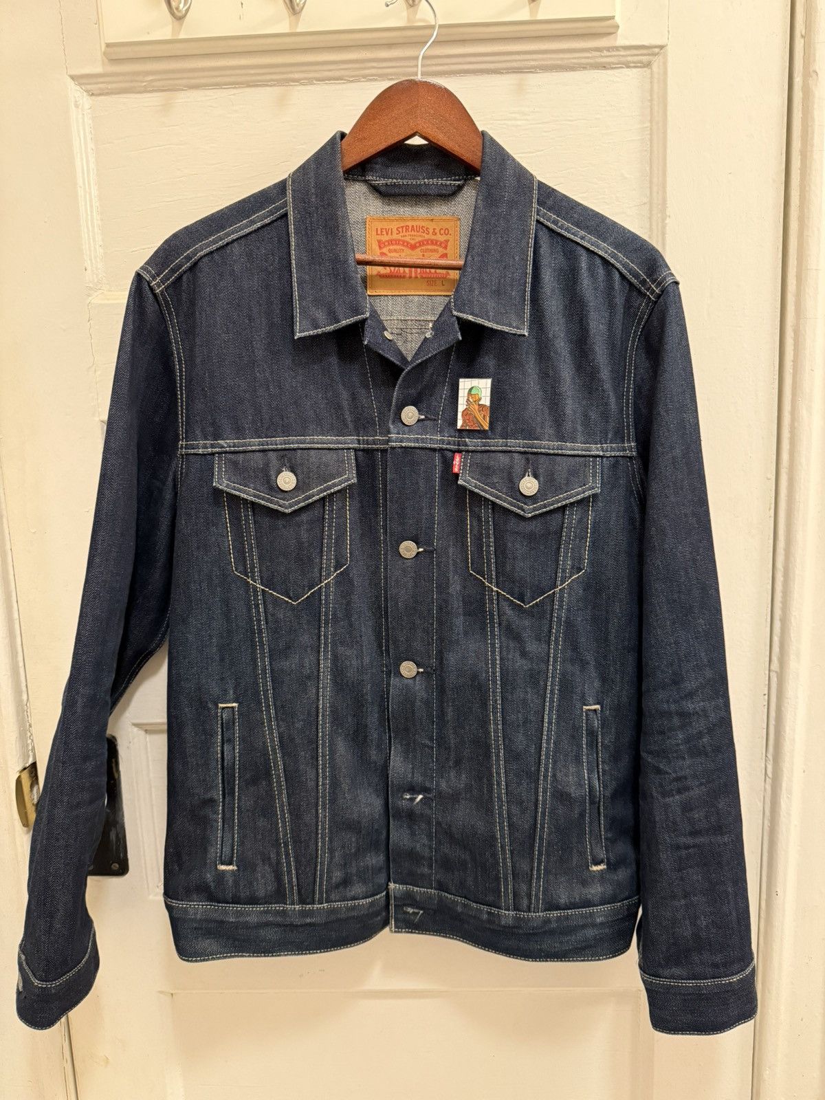 Frank Ocean Custom Endless Denim Jacket Size US L / EU 52-54 / 3 - 1 Thumbnail