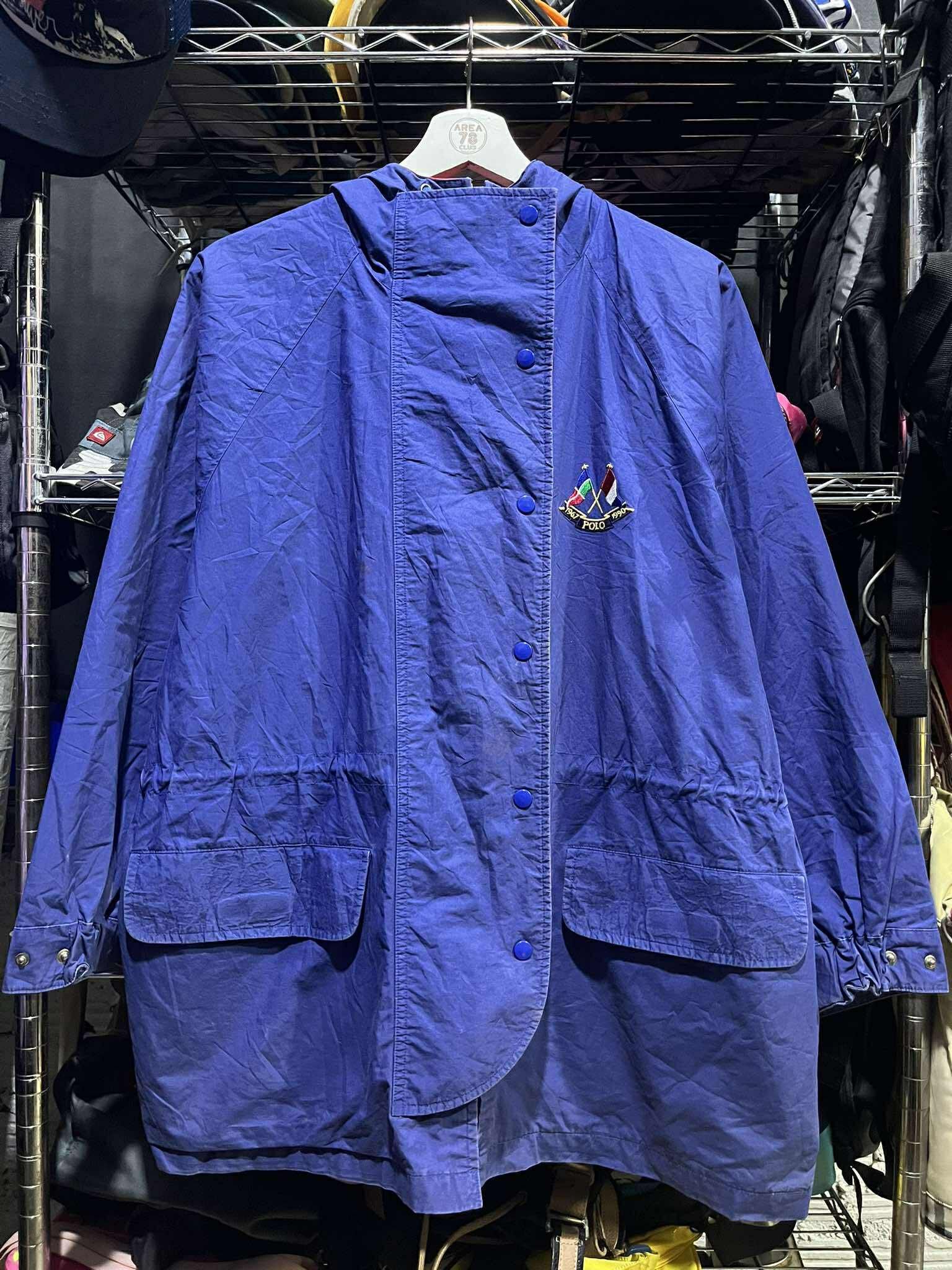 Polo Ralph Lauren Polo Ralph Lauren Cross Flags Parka Hoodie Jacket 90s Size US L / EU 52-54 / 3 - 1 Thumbnail