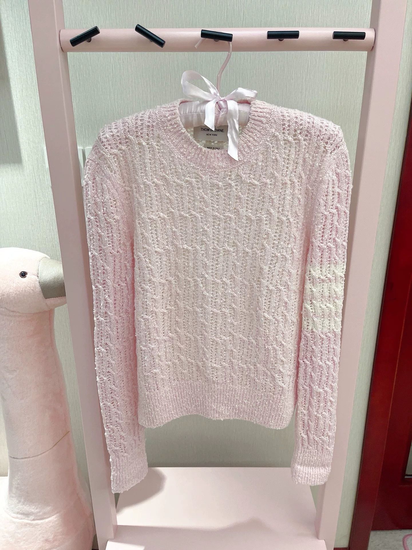 Thom Browne Thom Browne Four Bar Knit Top Size US S / EU 44-46 / 1 - 1 Thumbnail
