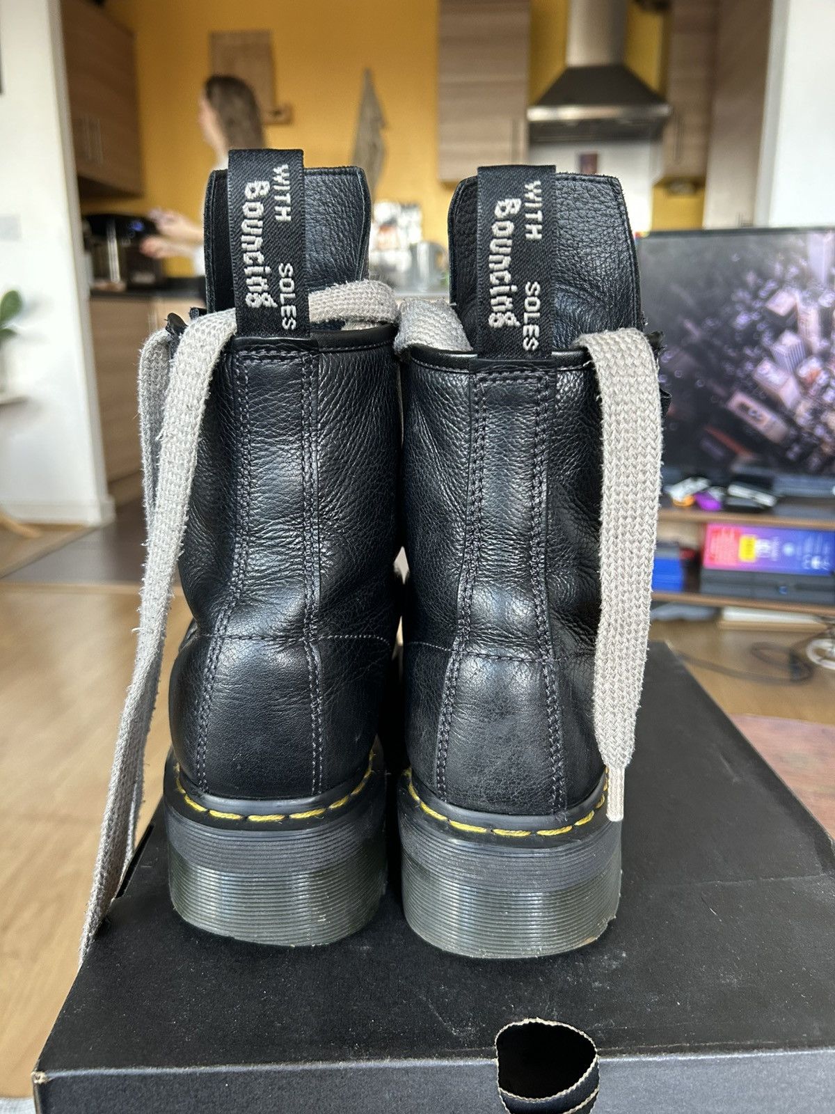 Dr. Martens × Rick Owens Dr Martens x Rick Owens Boots UK 8 Jumbo Lace Size US 9 / EU 42 - 3 Thumbnail