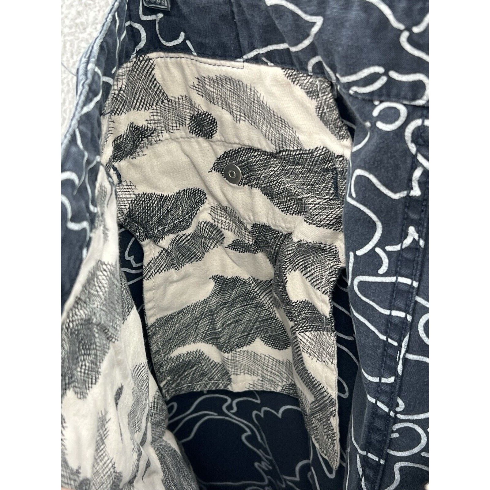 Bape A Bathing Ape Navy Blue Chino Dress Pants Size Medium 32x31 Size US 32 / EU 48 - 7 Thumbnail