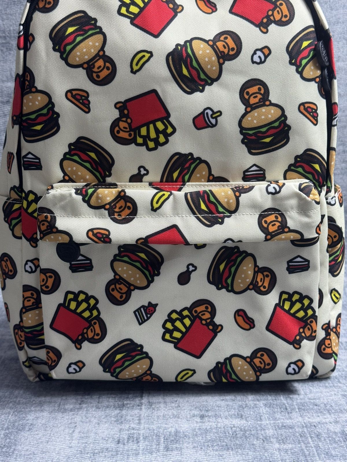 Bape Baby Milo Fast Food All Over Print Backpack Size ONE SIZE - 4 Thumbnail