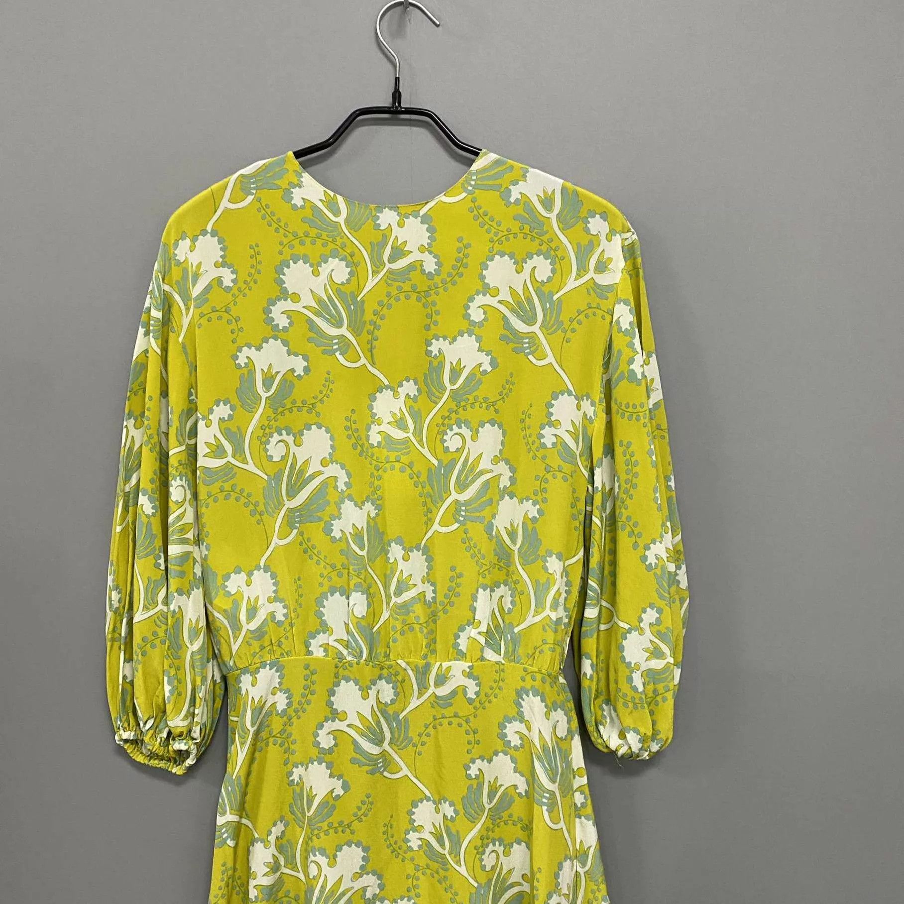 Valentino Valentino Runway Silk Floral Dress 38S 99 New Size XS / US 0-2 / IT 36-38 - 2 Thumbnail