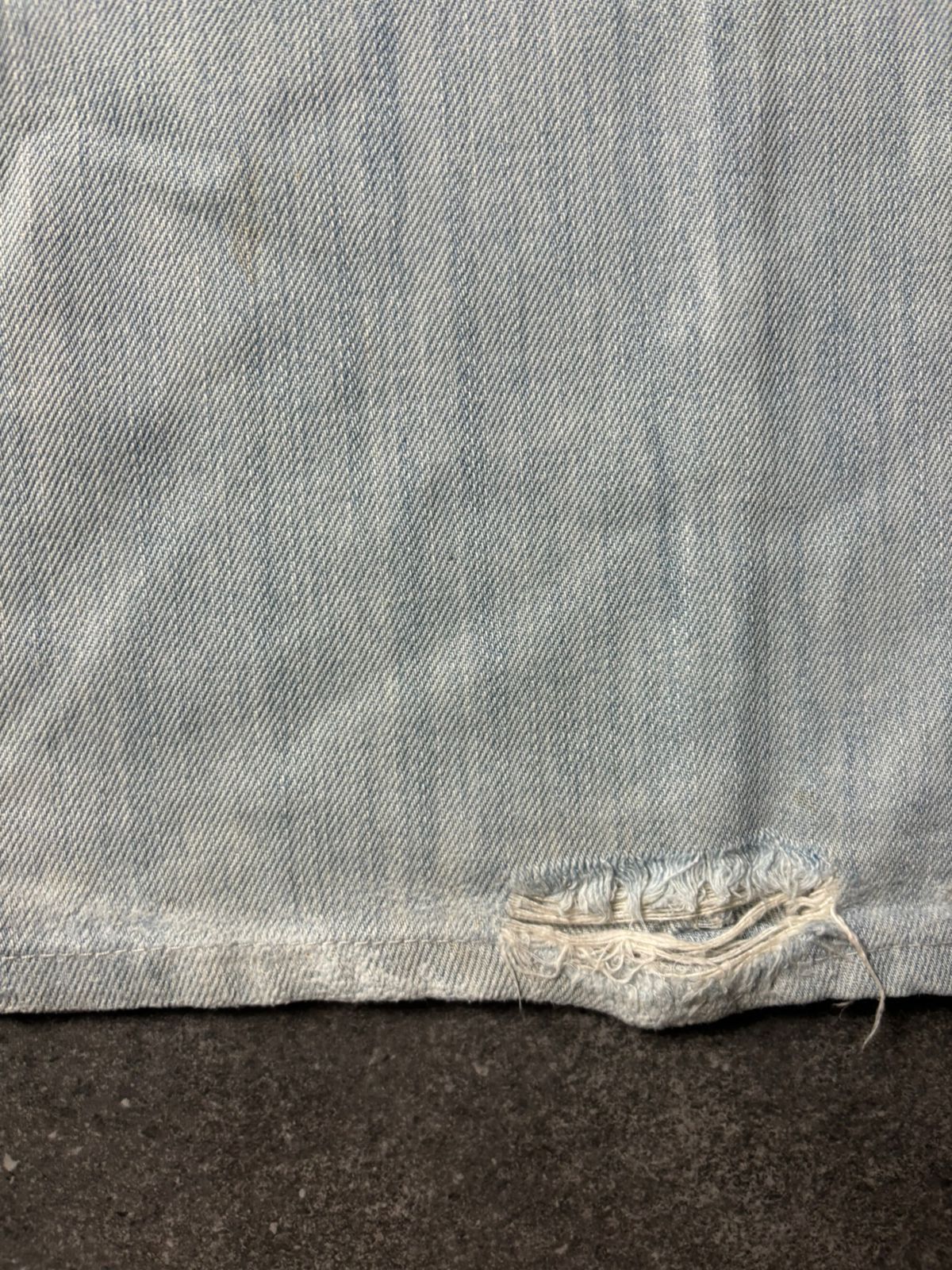 Levi's 2000s Levis Engineered Twisted Baby Blue Jeans Size US 32 / EU 48 - 16 Thumbnail