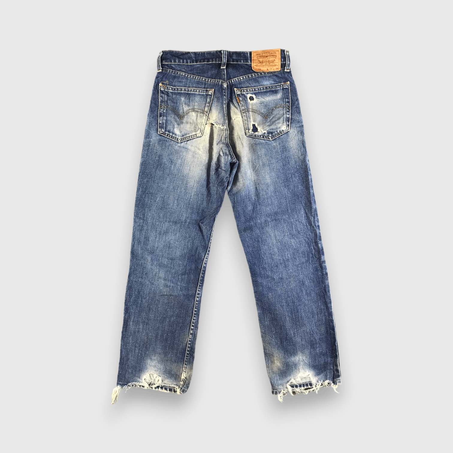 Levi's Vintage Blue Wash Levis 508 Jeans-J3609 Size US 29 - 2 Thumbnail