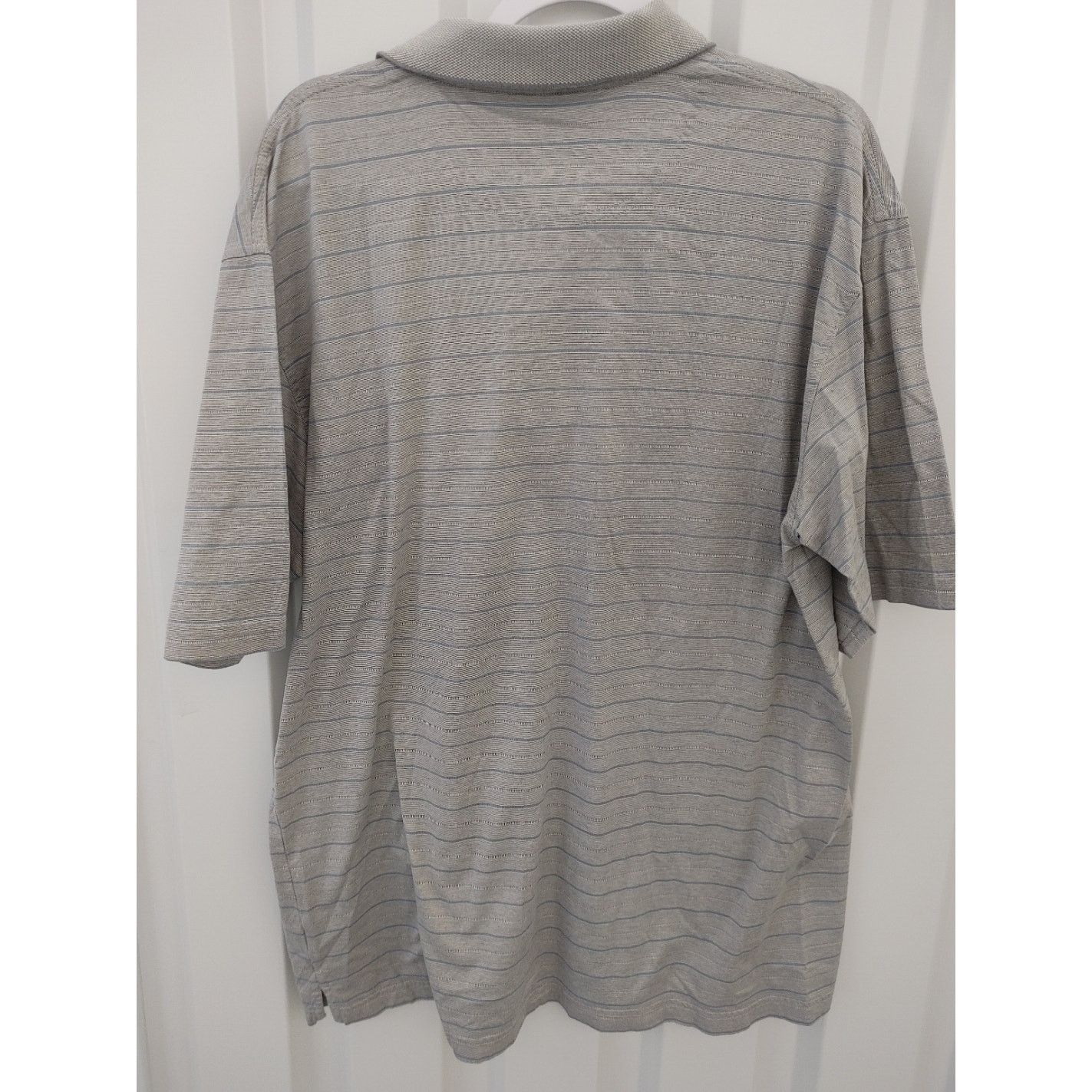 Other Gary Player Polo Shirt Blue Gray Striped Moisture Wicking XL Size US XL / EU 56 / 4 - 4 Thumbnail