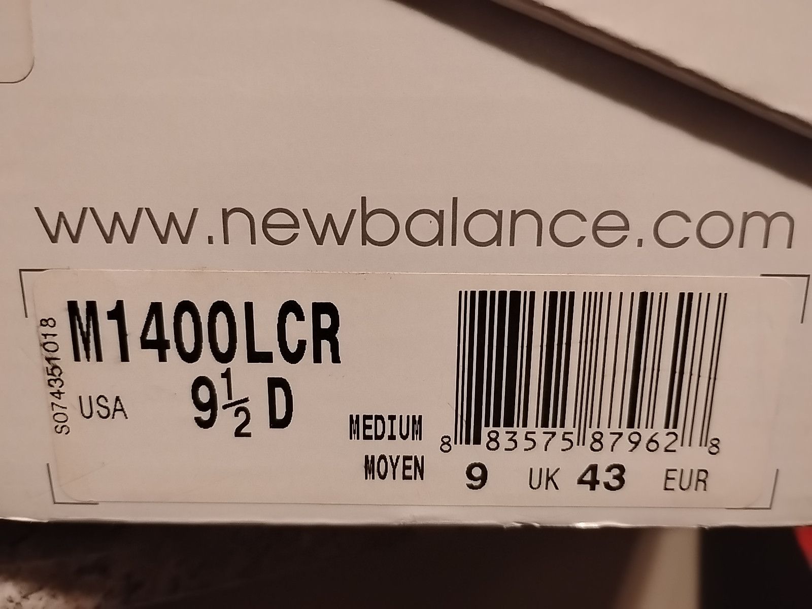 New Balance New Balance M1400LCR/ Super Team 33/ Luggage Collection Size US 9.5 / EU 42-43 - 13 Thumbnail
