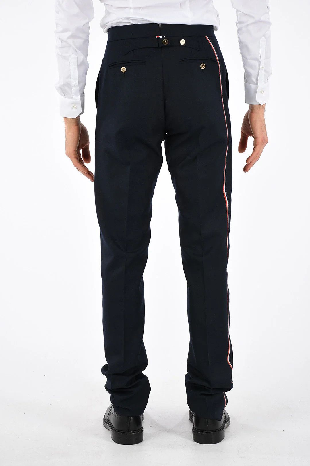 Thom Browne og1mm0426 Regular Rise Pant in Blue Size US 32 / EU 48 - 2 Thumbnail