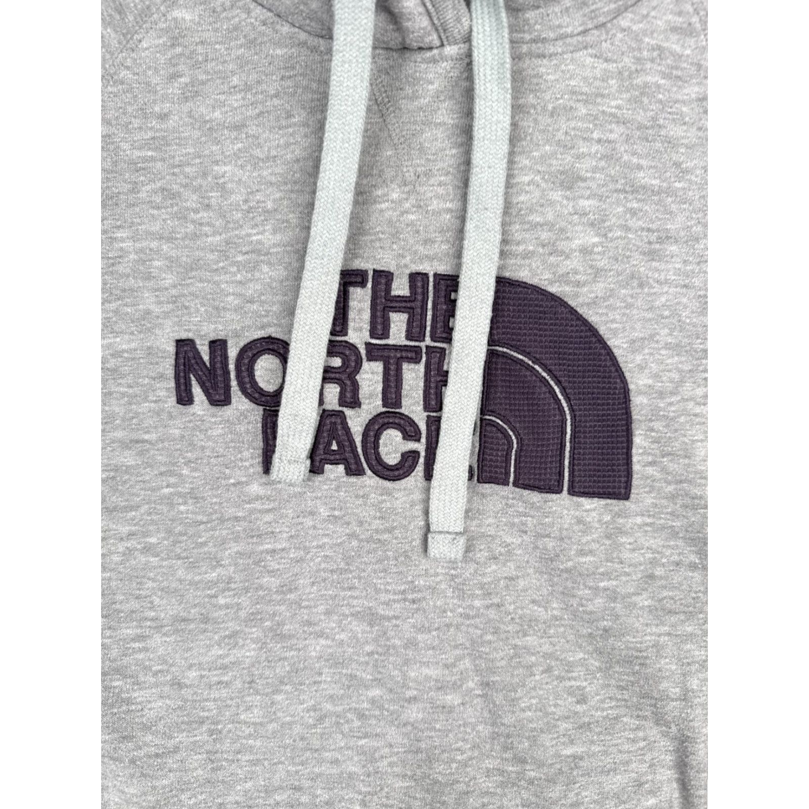 The North Face The North Face Hoodie Womens Small Gray Pullover Logo Front Pocket Sweater Size S / US 4 / IT 40 - 6 Thumbnail