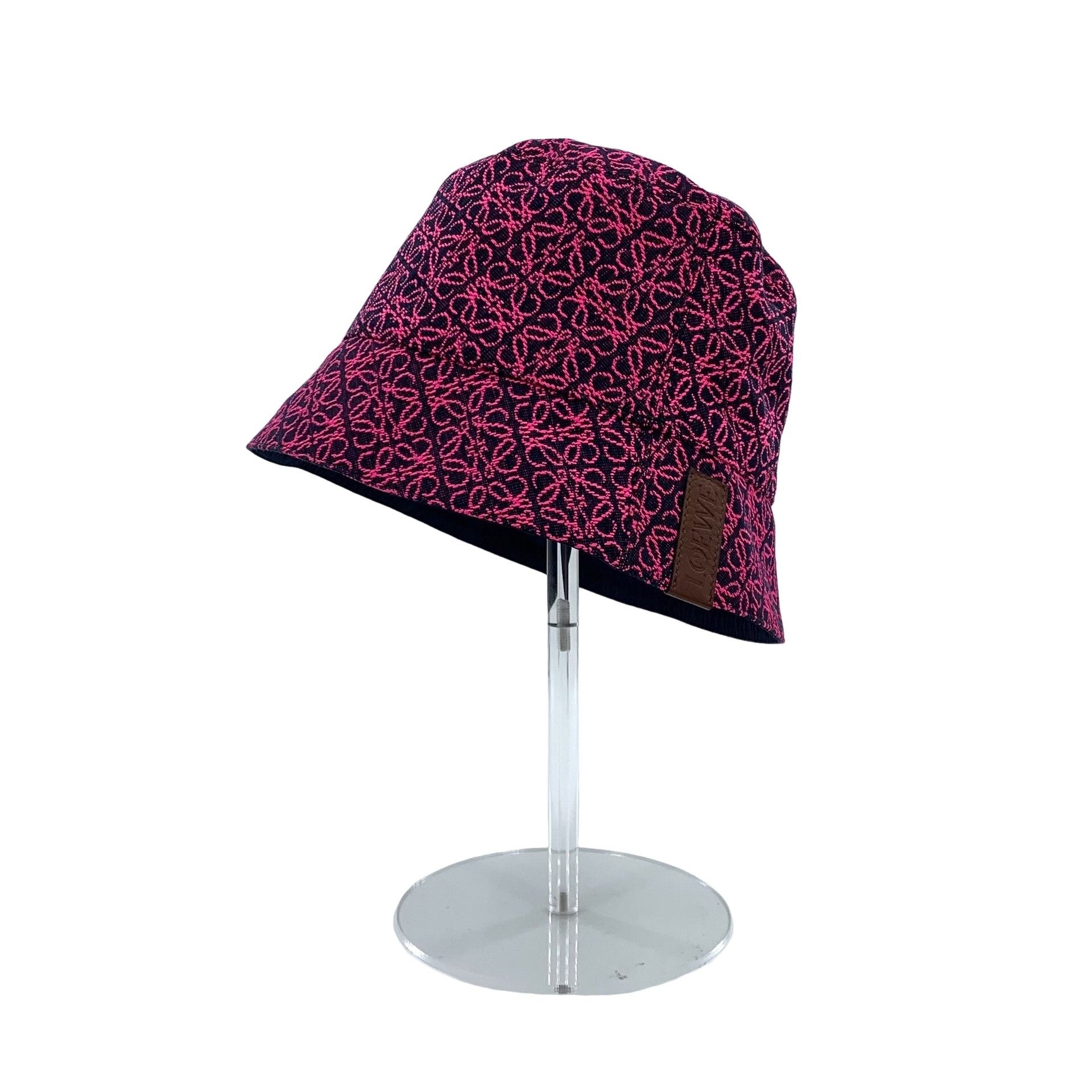 Loewe Loewe Pink Anagram Bucket Hat 58 Size ONE SIZE - 1 Thumbnail