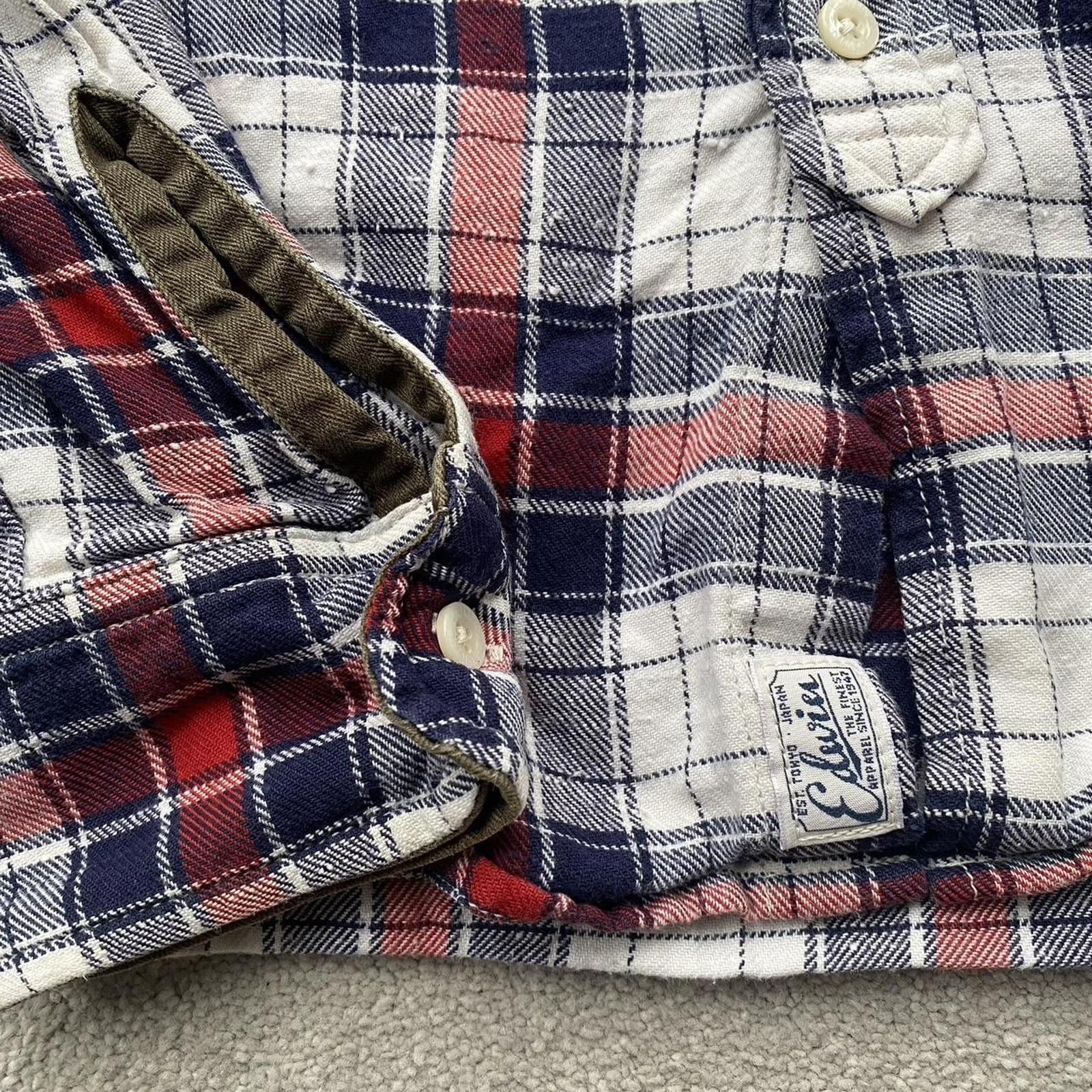 Edwin Edwin Japan Checkered Flannel Button Up Shirt Size US S / EU 44-46 / 1 - 6 Thumbnail