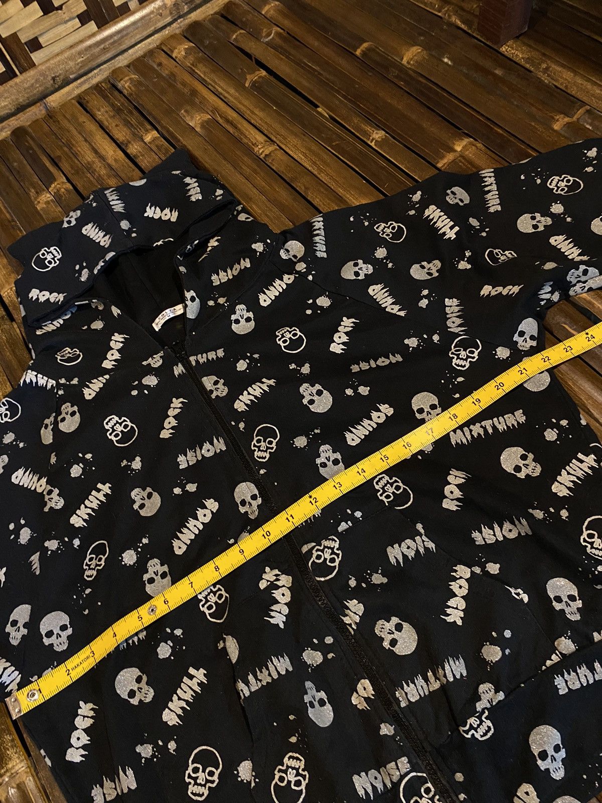 Japanese Brand C.O.L.Z.A SKULL HOODIE Size US M / EU 48-50 / 2 - 11 Thumbnail