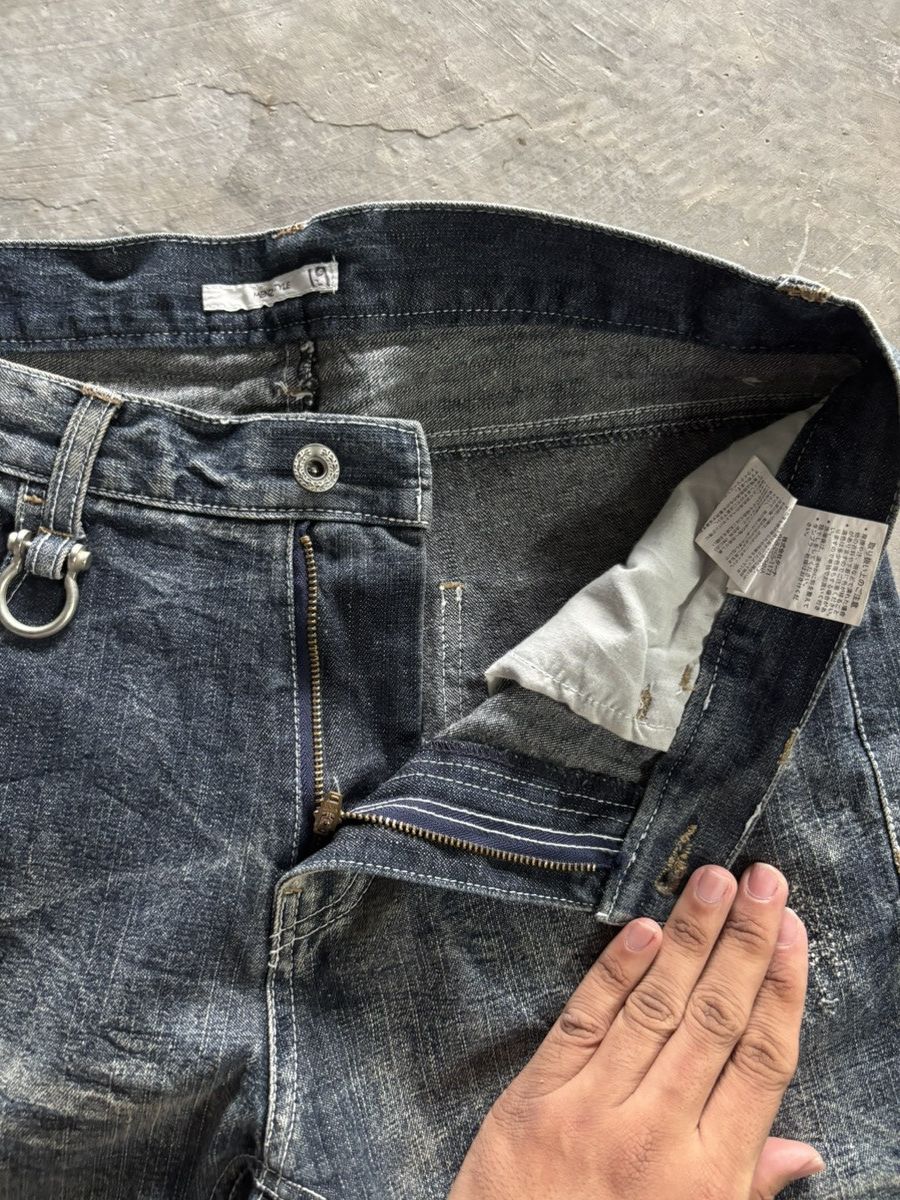 Hysteric Glamour × If Six Was Nine FLARE STONE WASHED WHISKERED MENZSTYLE JAPANESE PUNK GOTHIC Size US 33 - 4 Thumbnail
