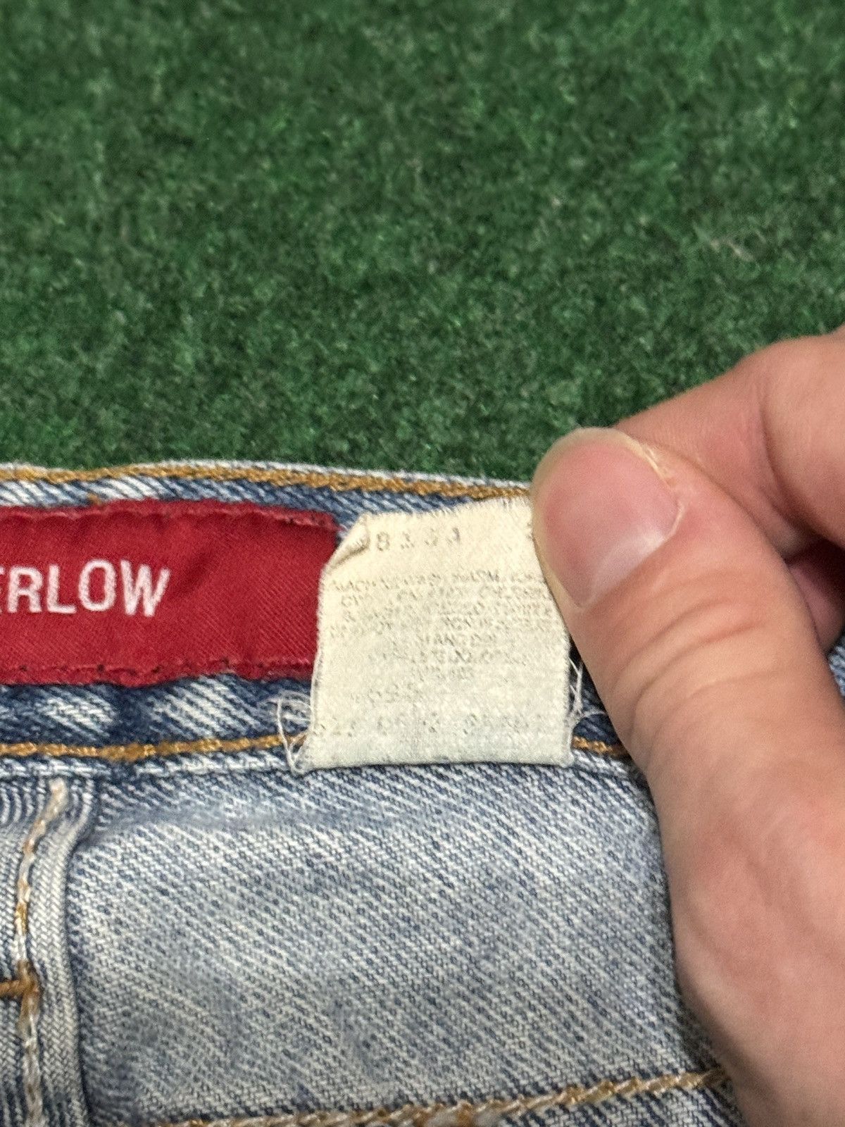 Levi's Vintage Clothing Vintage Levi’s 518 Super Low Rise Bootcut Flare 30x30 Jeans Size 30" / US 8 / IT 44 - 6 Thumbnail