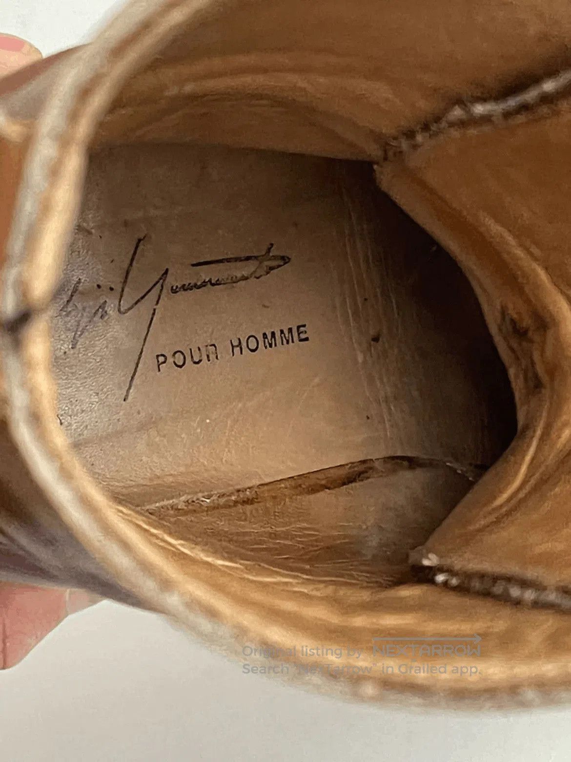 Yohji Yamamoto Sz 42 Yohji Yamamoto Joint Leather Combat Boots. Size US 9 / EU 42 - 7 Thumbnail