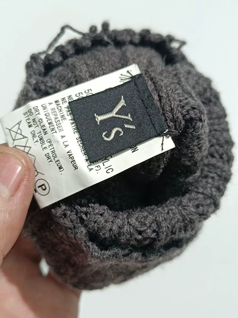 Y's Y's Long Finger-less Wool Gloves Size ONE SIZE - 6 Thumbnail