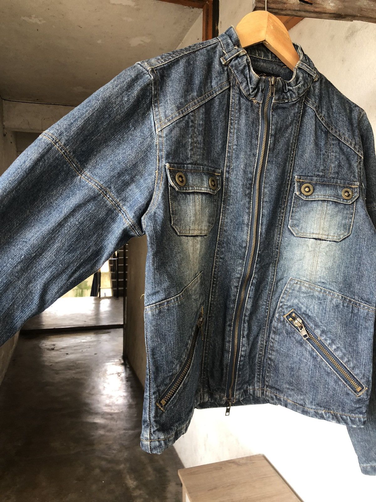 Seditionaries Vintage Slow Hand Jam Denim Jacket Size XS / US 0-2 / IT 36-38 - 10 Thumbnail