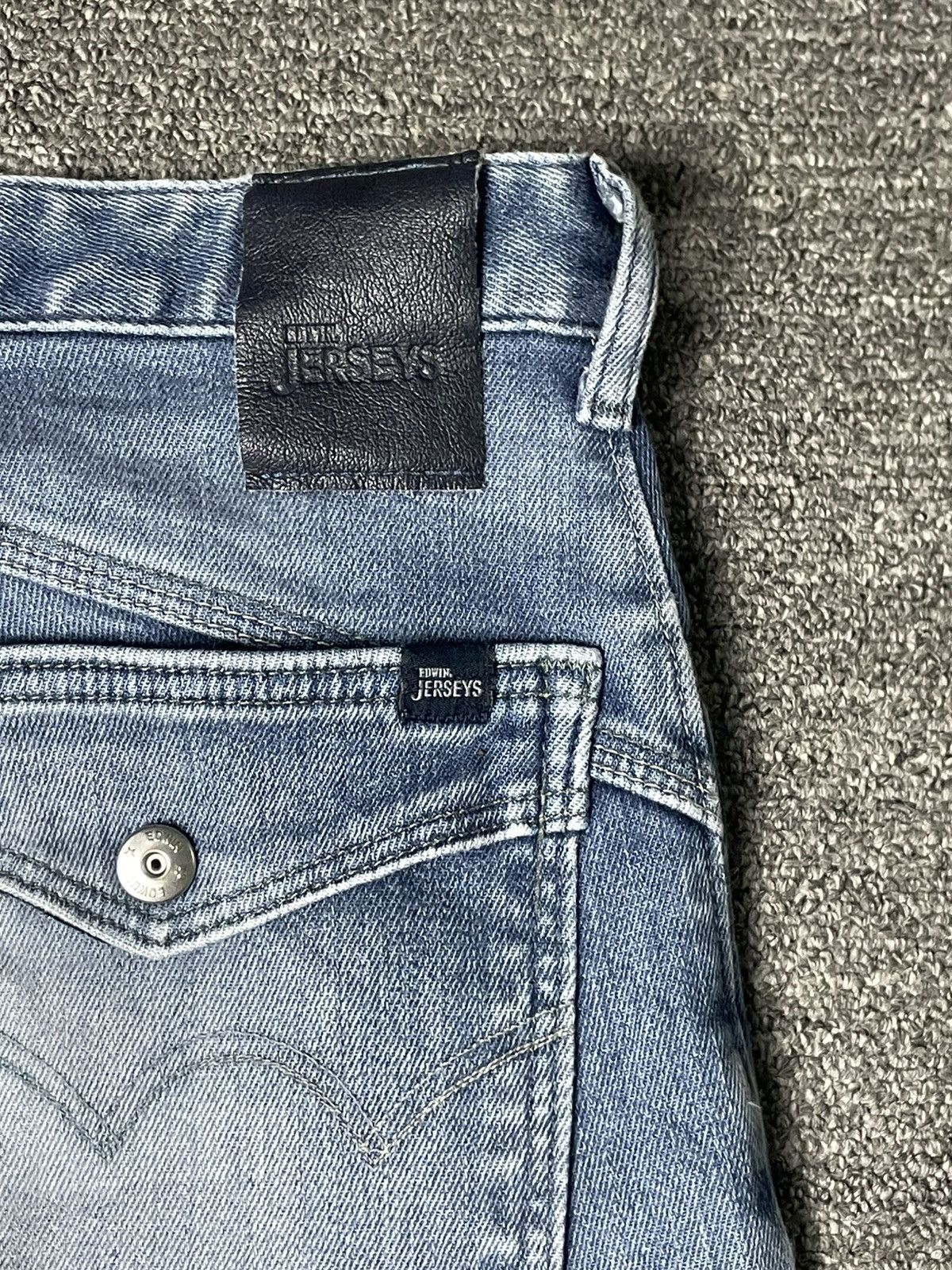 Edwin × Japanese Brand × Vintage EDWIN Brand Slim Fit Denim Jeans (91) Size US 28 / EU 44 - 12 Thumbnail