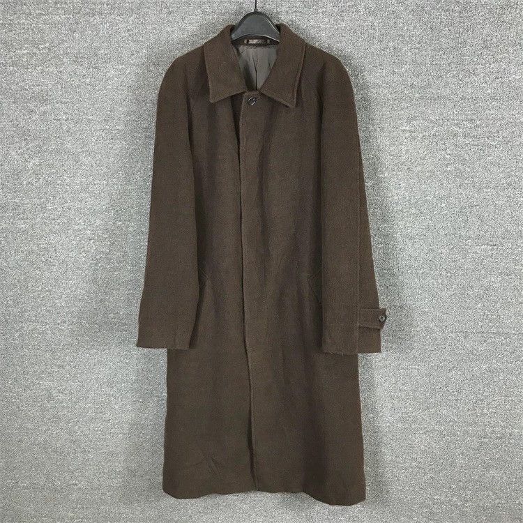 Issey Miyake Issey Miyake A long coffee-colored coat Size US L / EU 52-54 / 3 - 1 Thumbnail