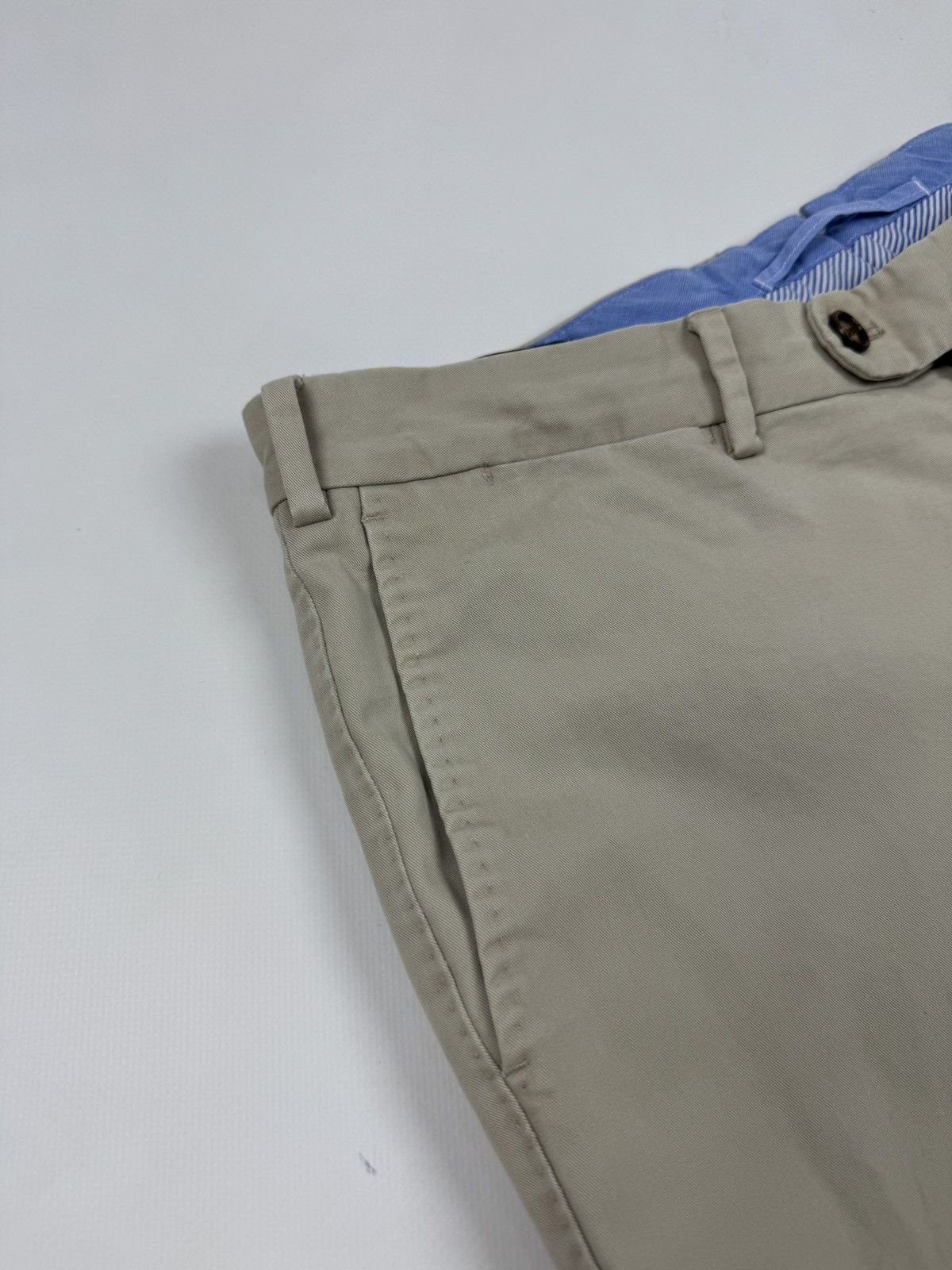 Suitsupply Suitsupply Cotton Beige Chino ACORfato Trousers Pants Size US 32 / EU 48 - 7 Thumbnail
