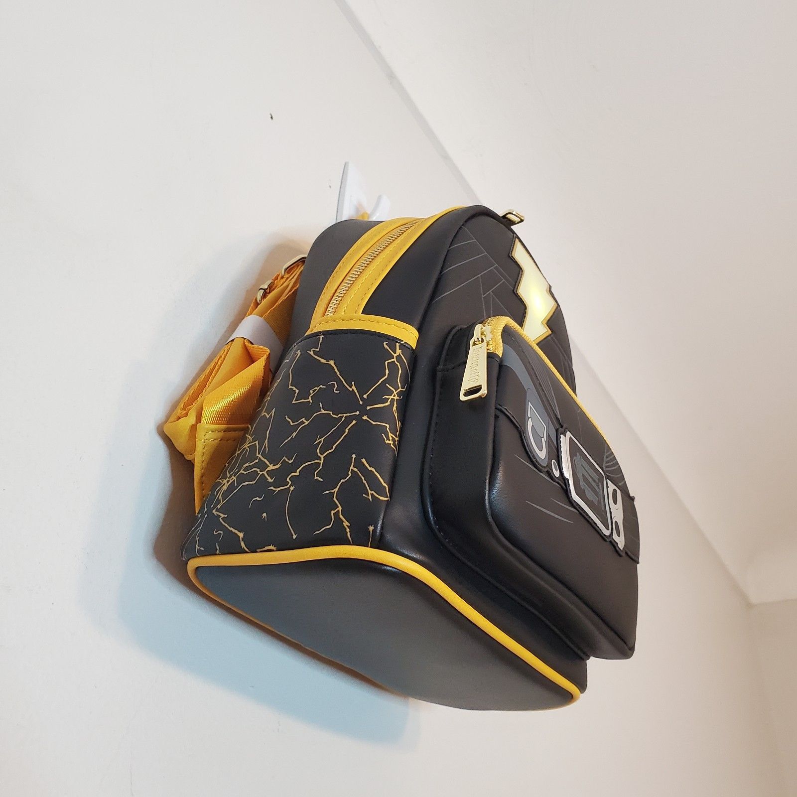 DC Comics NWT Loungefly x DC Comics Black Adam Light Up Mini Backpack Size ONE SIZE - 3 Thumbnail