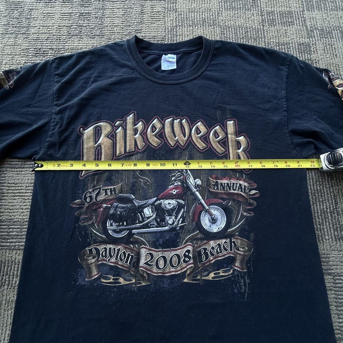 Vintage VTG ‘08 Bike Week Daytona Beach Eagle Graphic Long Sleeve Size US L / EU 52-54 / 3 - 5 Thumbnail