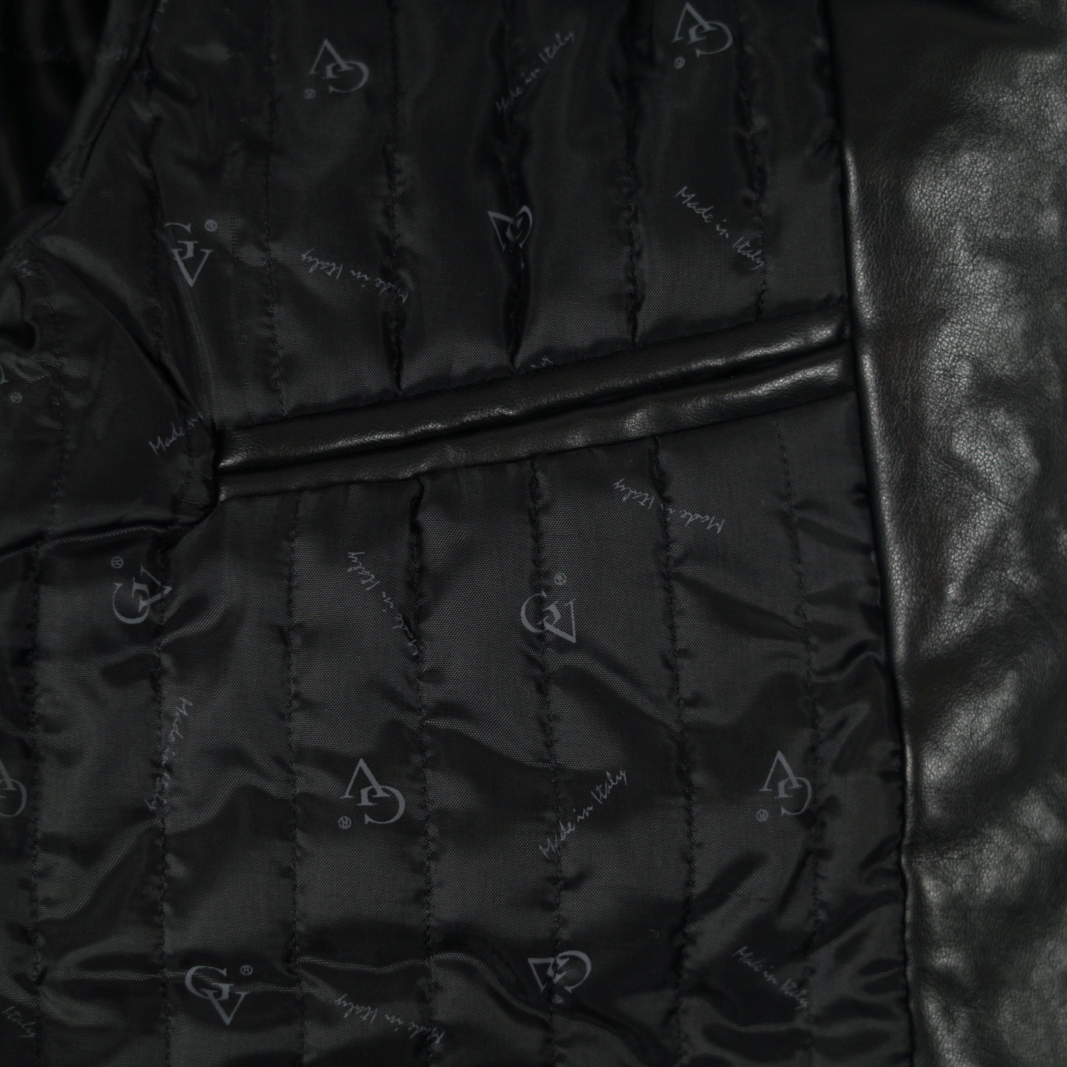 Other 90's Emporio GIV Leather Zip-Up Jacket Size US XL / EU 56 / 4 - 9 Thumbnail