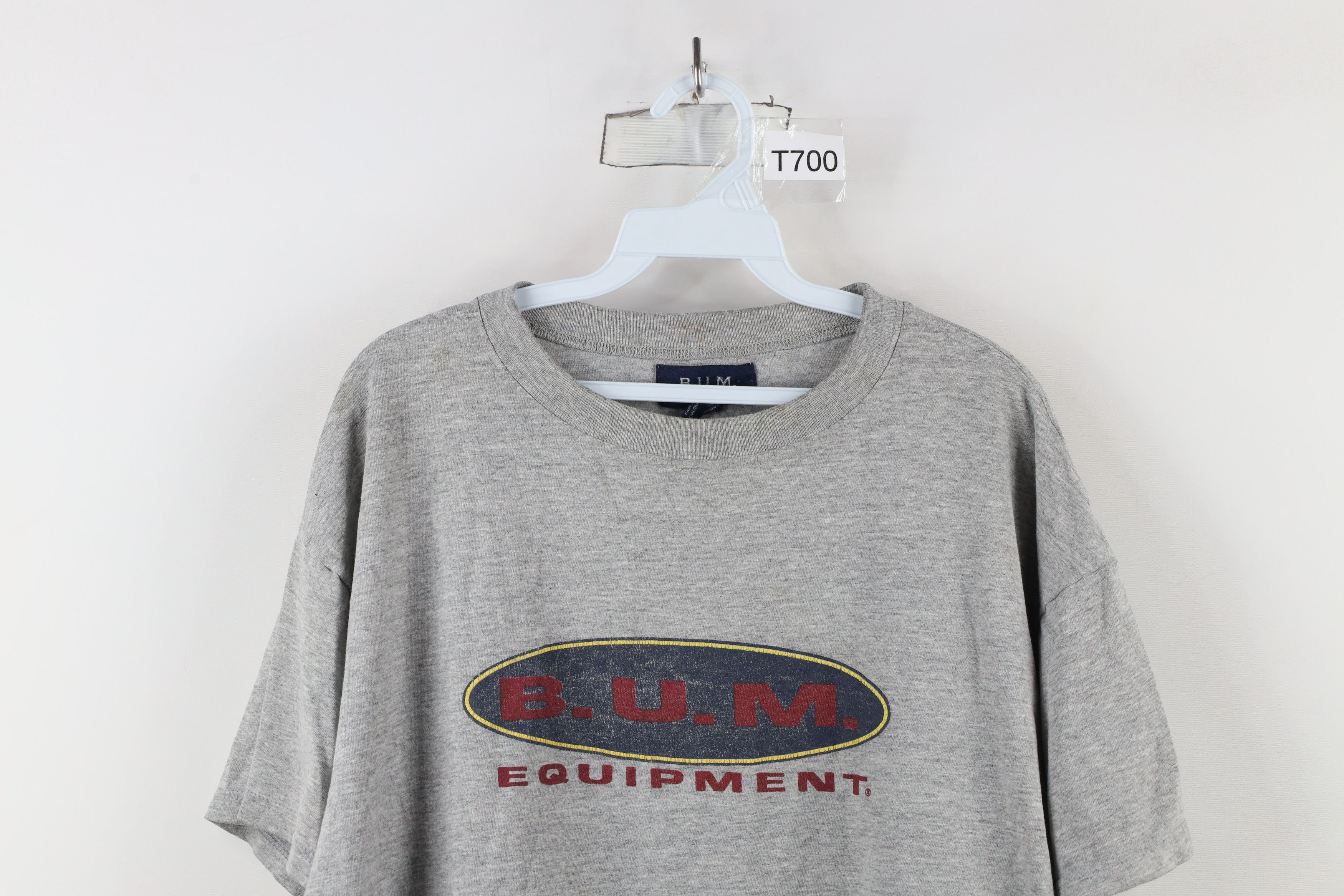 Vintage Vintage 90s Bum Equipment Spell Out Short Sleeve T-Shirt USA Size US L / EU 52-54 / 3 - 2 Thumbnail