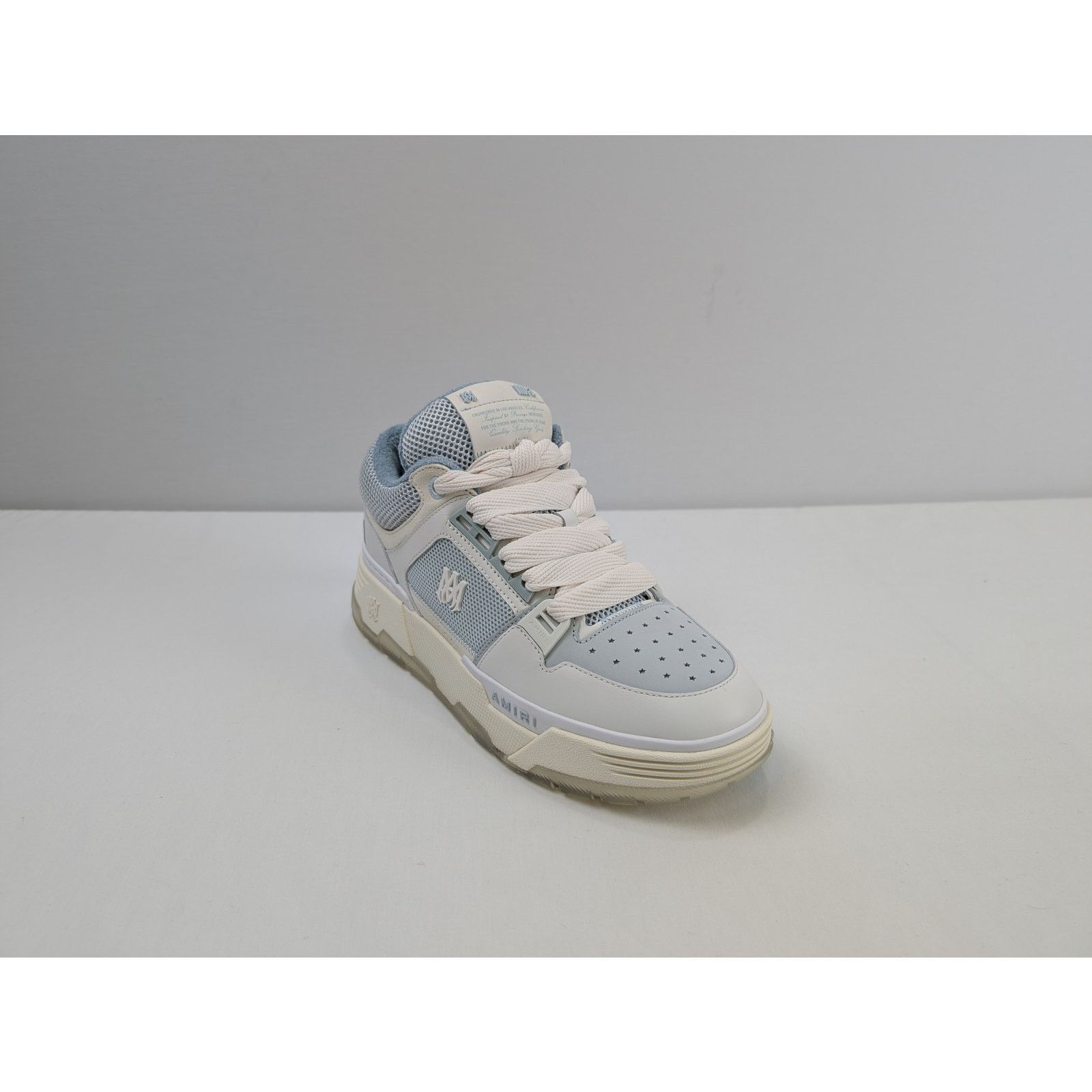 Amiri o1rshd1 Q:2 / MA-1 Sneakers in Ice Blue Size US 11 / EU 44 - 2 Thumbnail